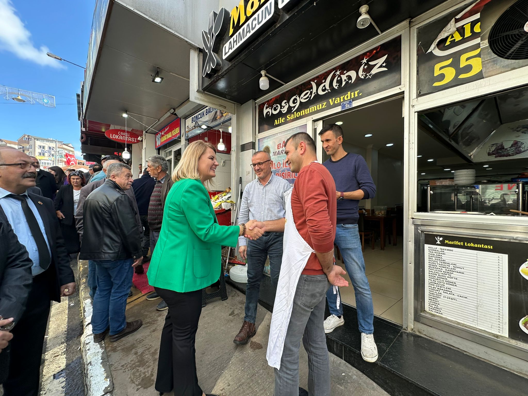 Kandıra'da Başkan Hürriyet'e yoğun ilgi (5)