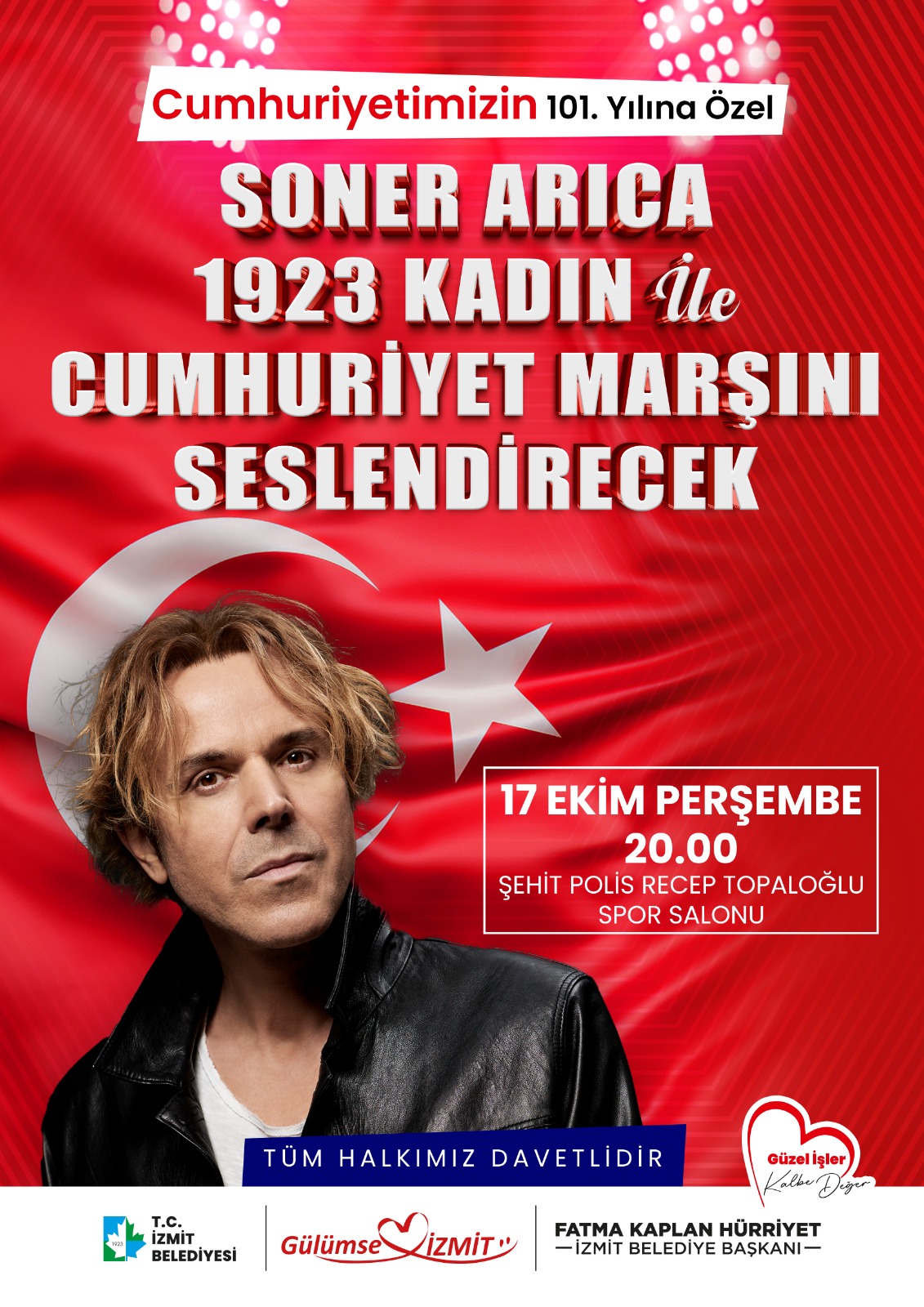 Soner Arıca ve 1923 Kadın Korosu yarın unutulmaz bir geceye imza atacak