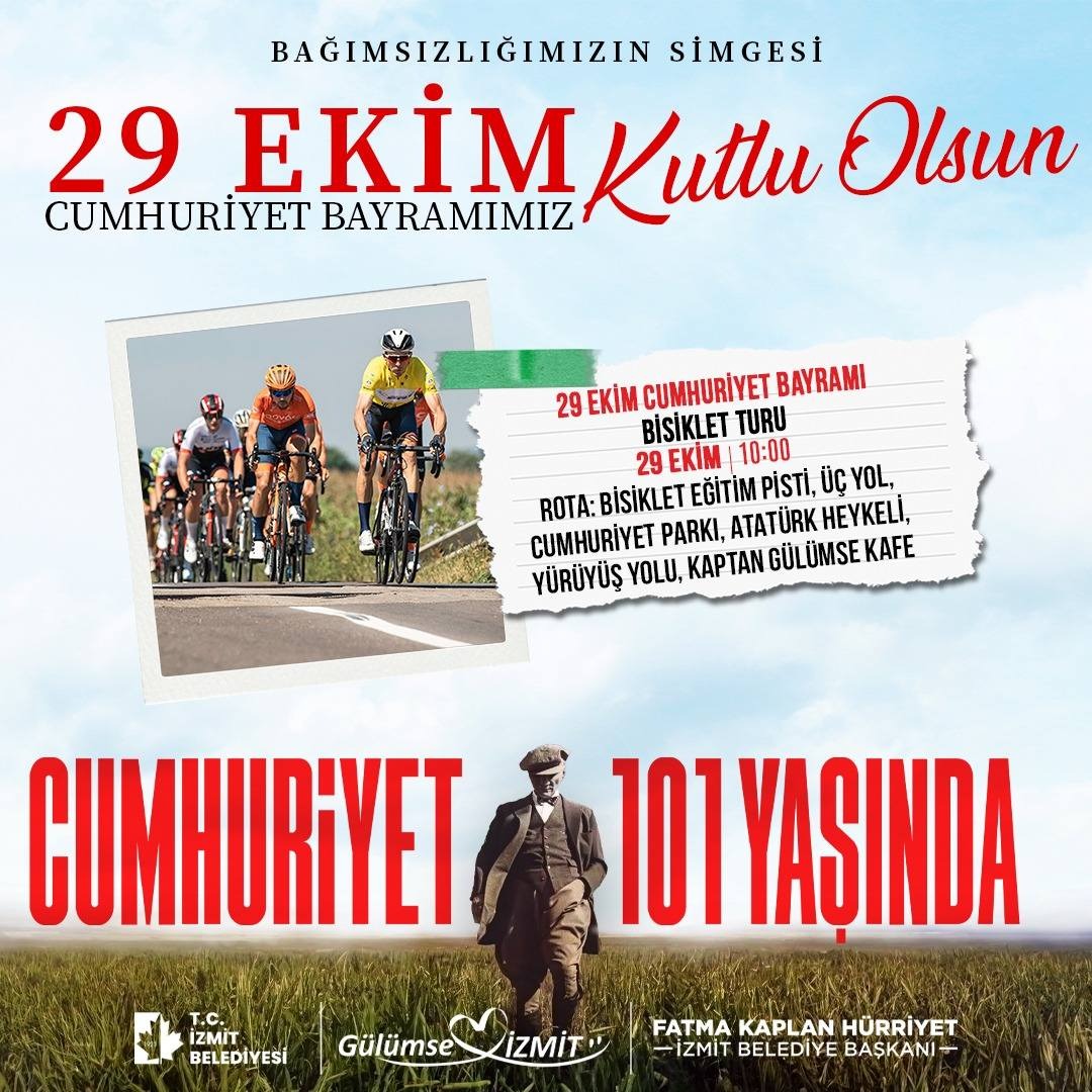 Izmit Belediyesi Cumhuriyet Bayrami'ni halkla kutlayacak (1)