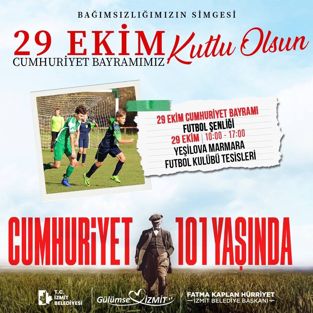 Izmit Belediyesi Cumhuriyet Bayrami'ni halkla kutlayacak (3)