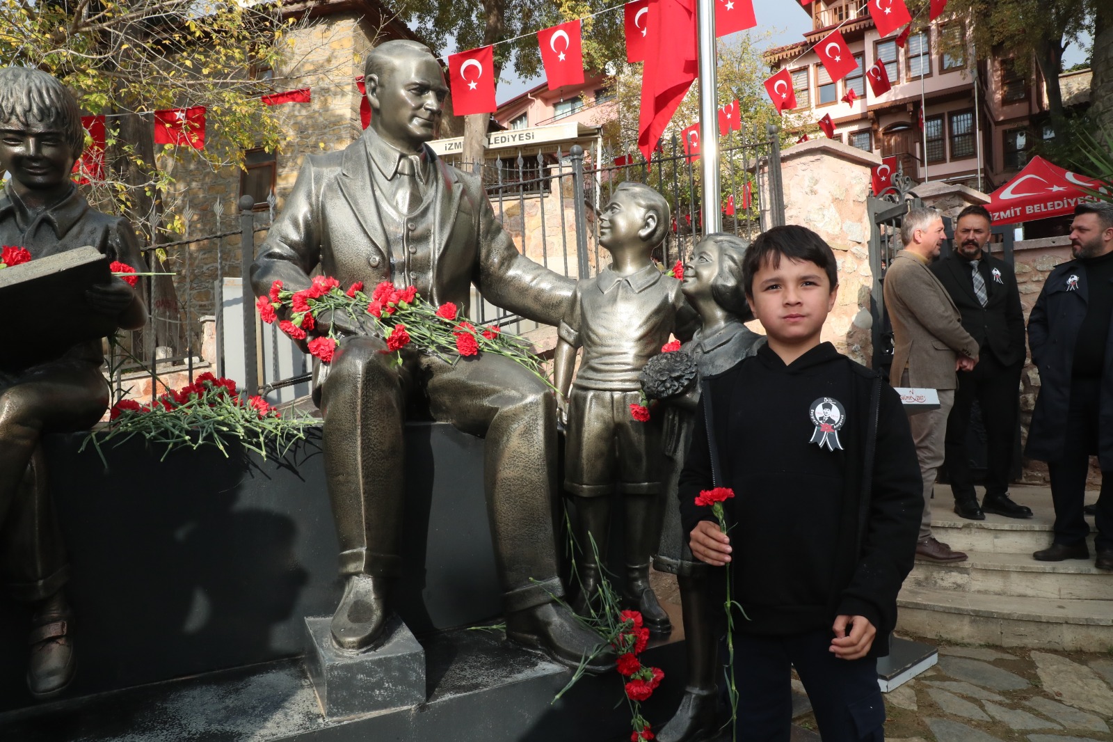 Karanfil bırakırken