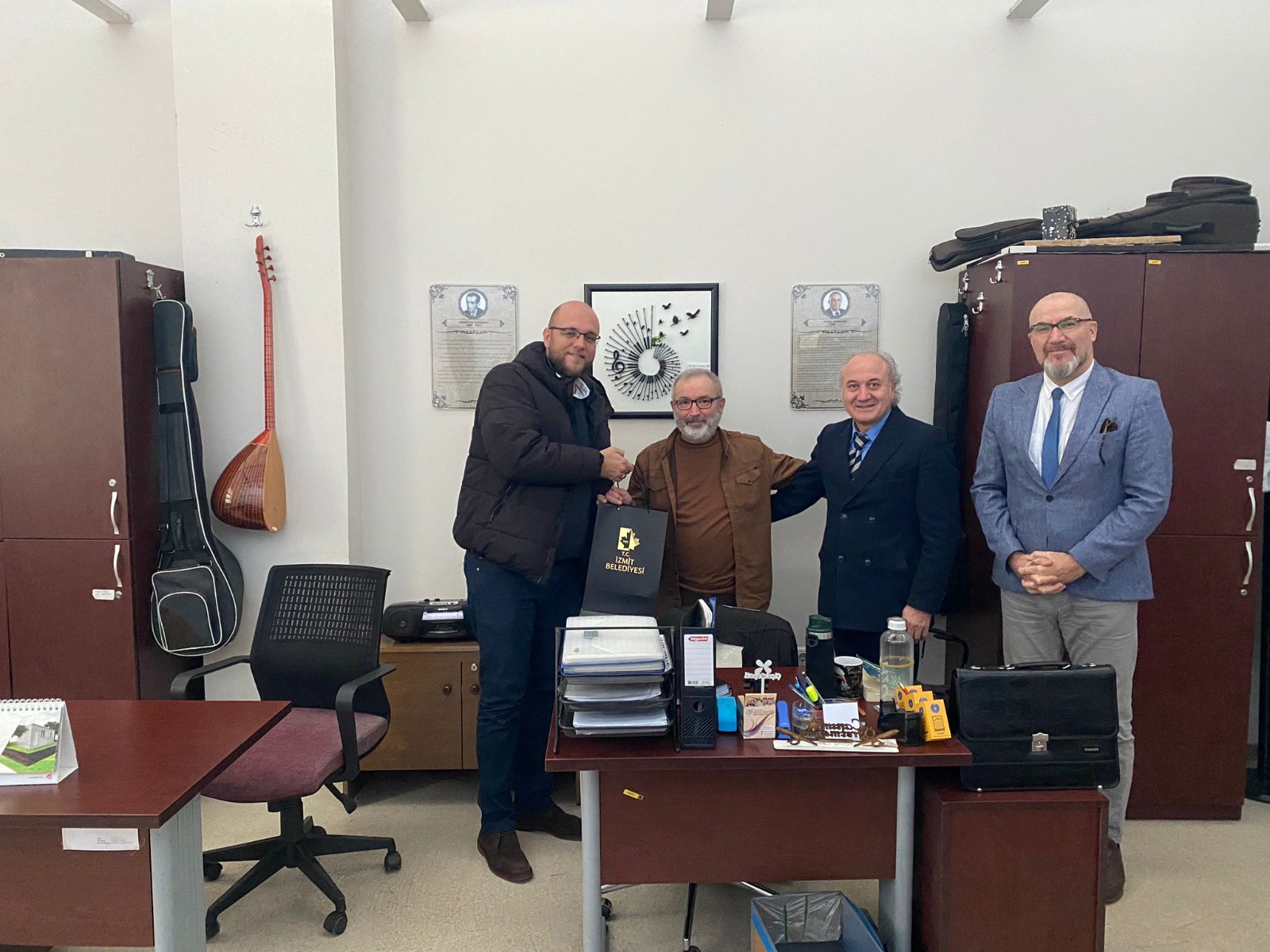 İzmit Belediyesinden Bursa Büyükşehir Belediyesine kültür ve sanat işbirliği ziyareti (2)