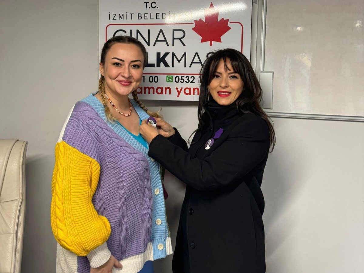 İzmit Belediyesinden şiddete karşı birlik mesajı! (2)