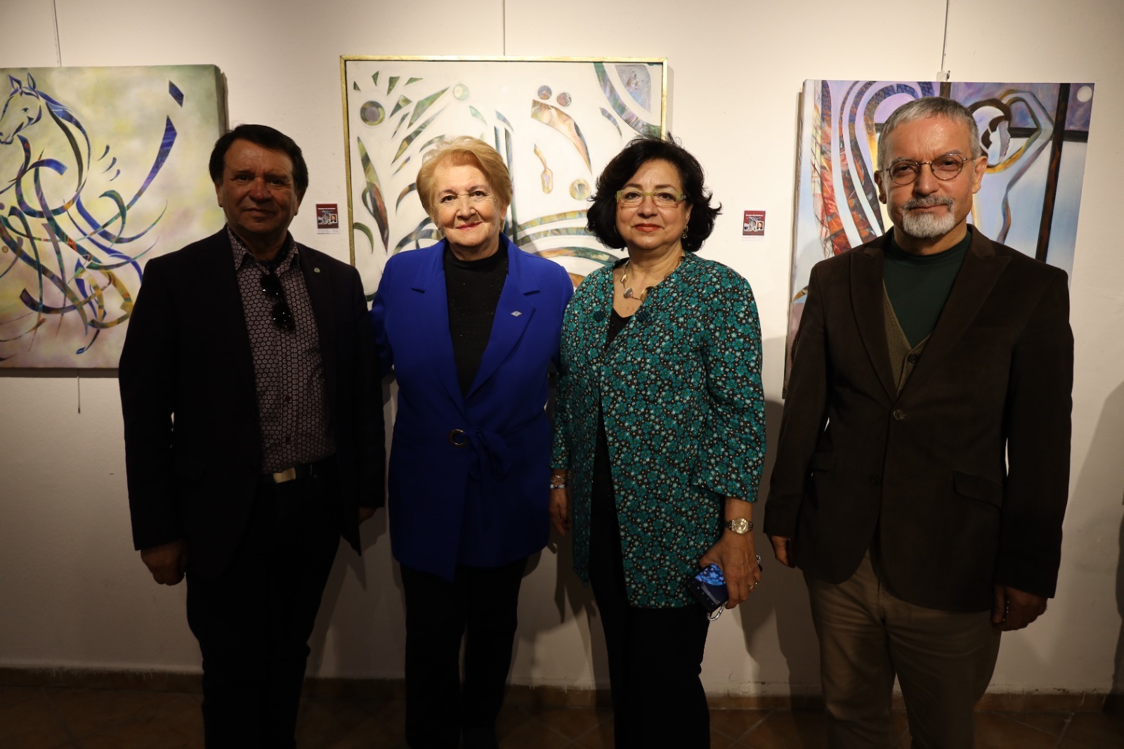 Three Artists sergisi sanatseverlerle buluştu (3)