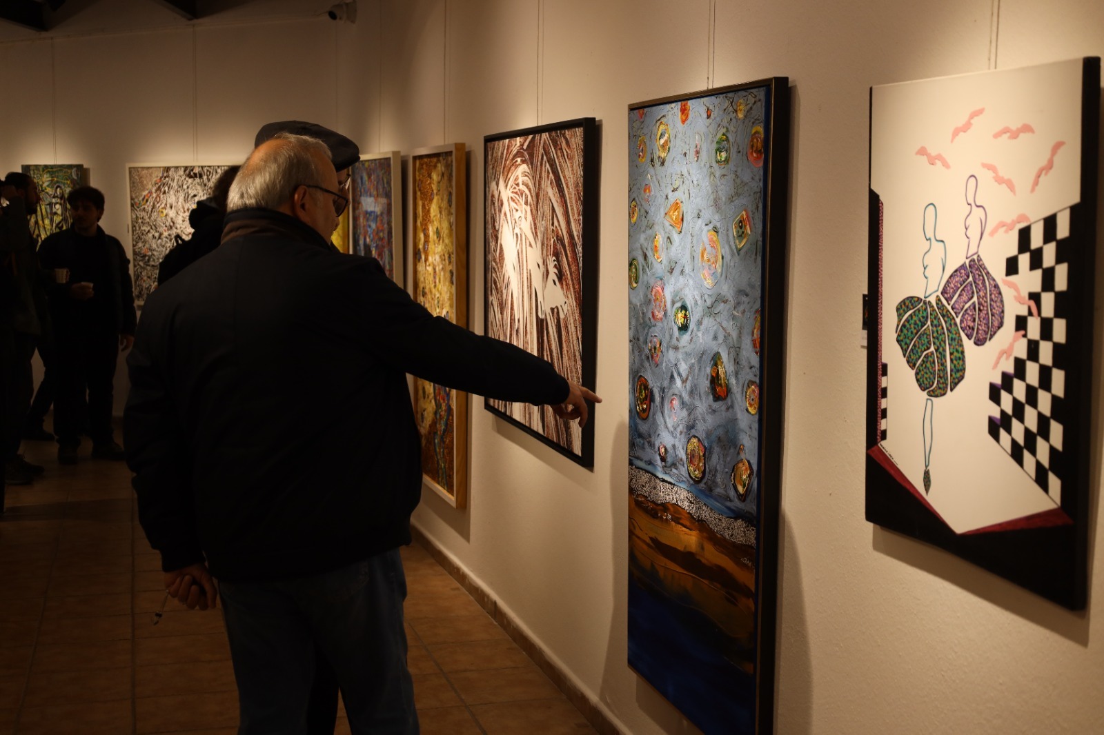 Three Artists sergisi sanatseverlerle buluştu (6)