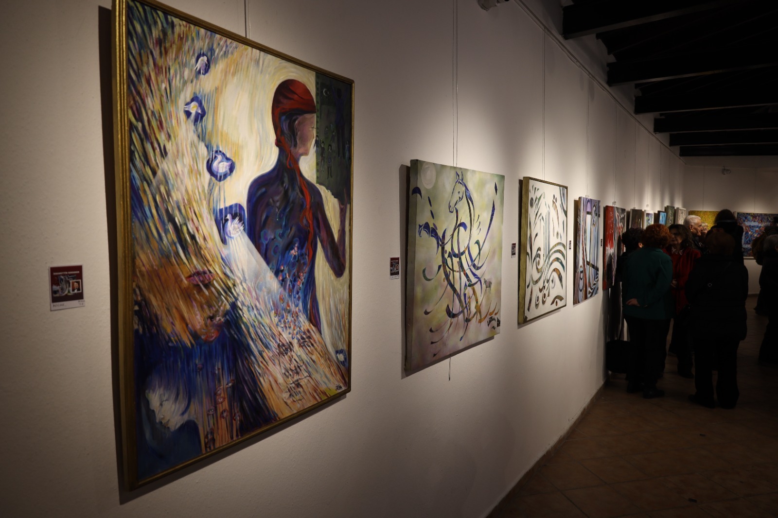 Three Artists sergisi sanatseverlerle buluştu (7)
