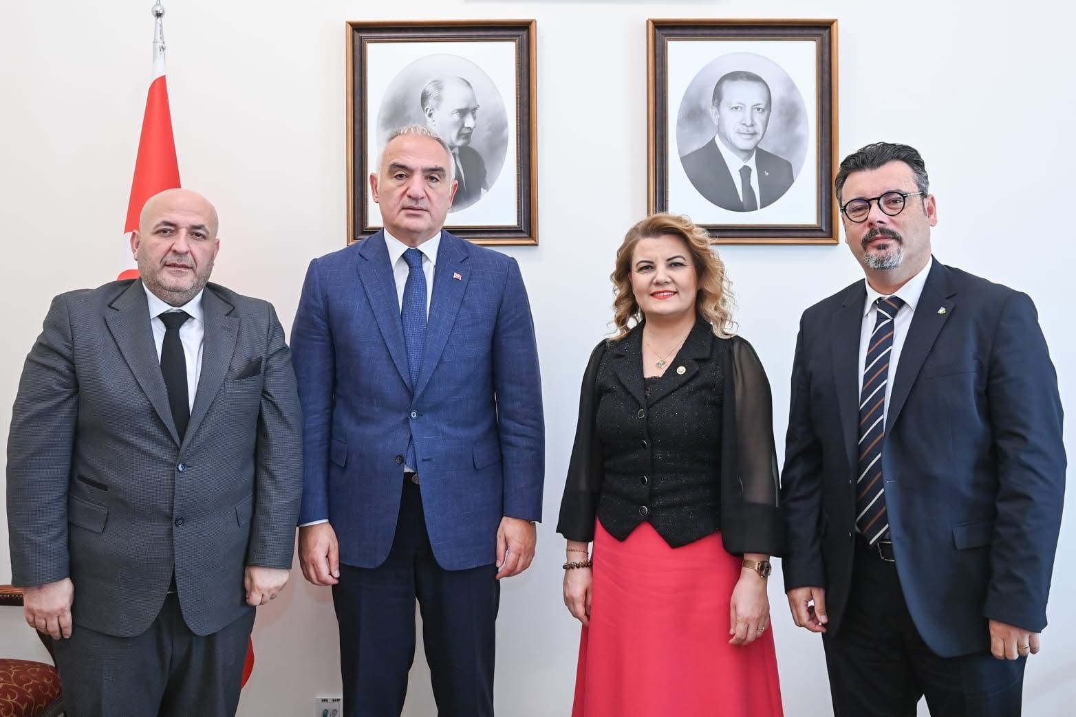 Baskan Hürriyet'ten Bakan Ersoy ve Milletvekillerine gala davetiyesi (1)