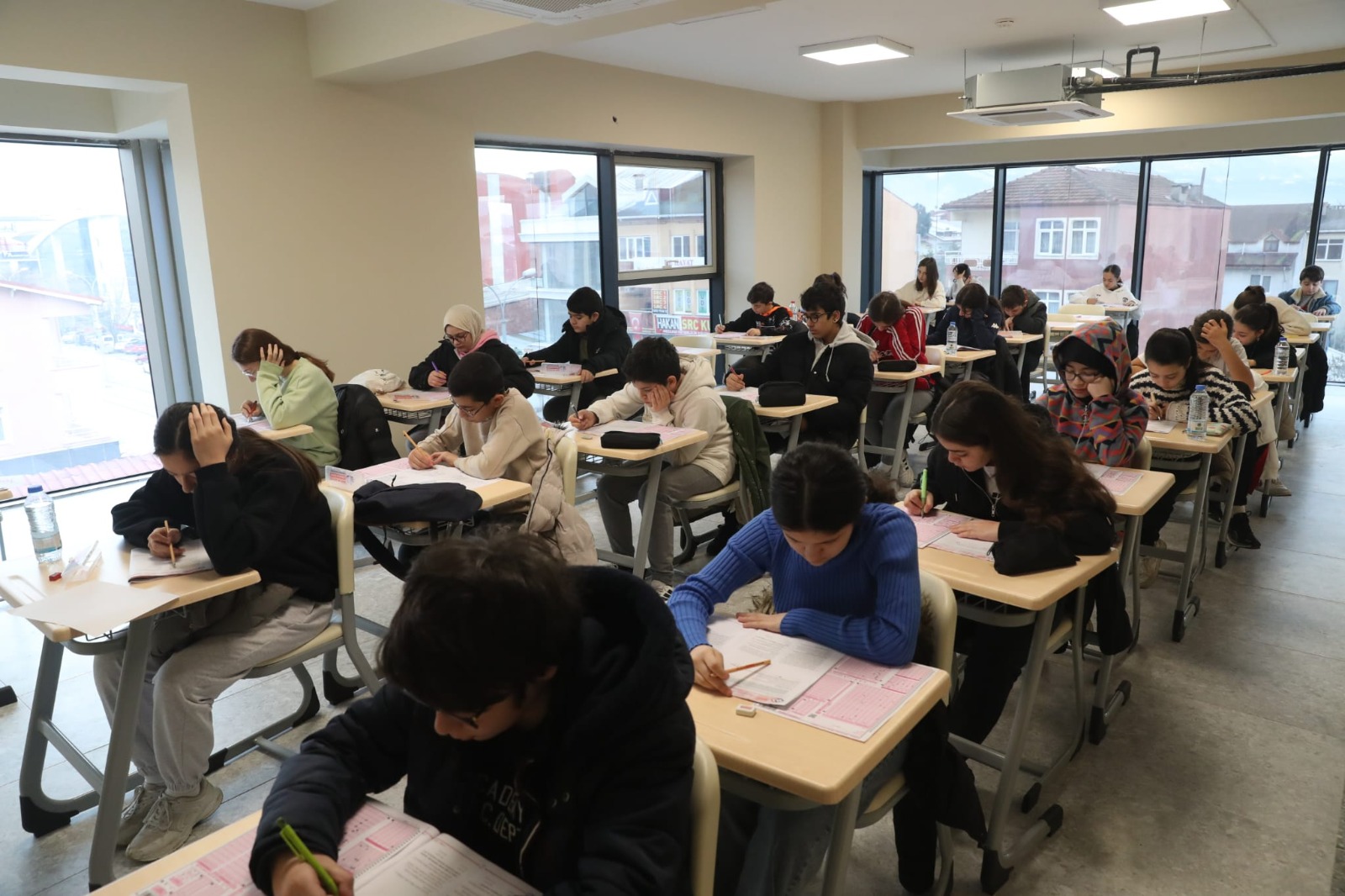 Ali Nazile Yıldız Çınar Akademi’de Kurum Kabul Sınavı yapıldı (1)