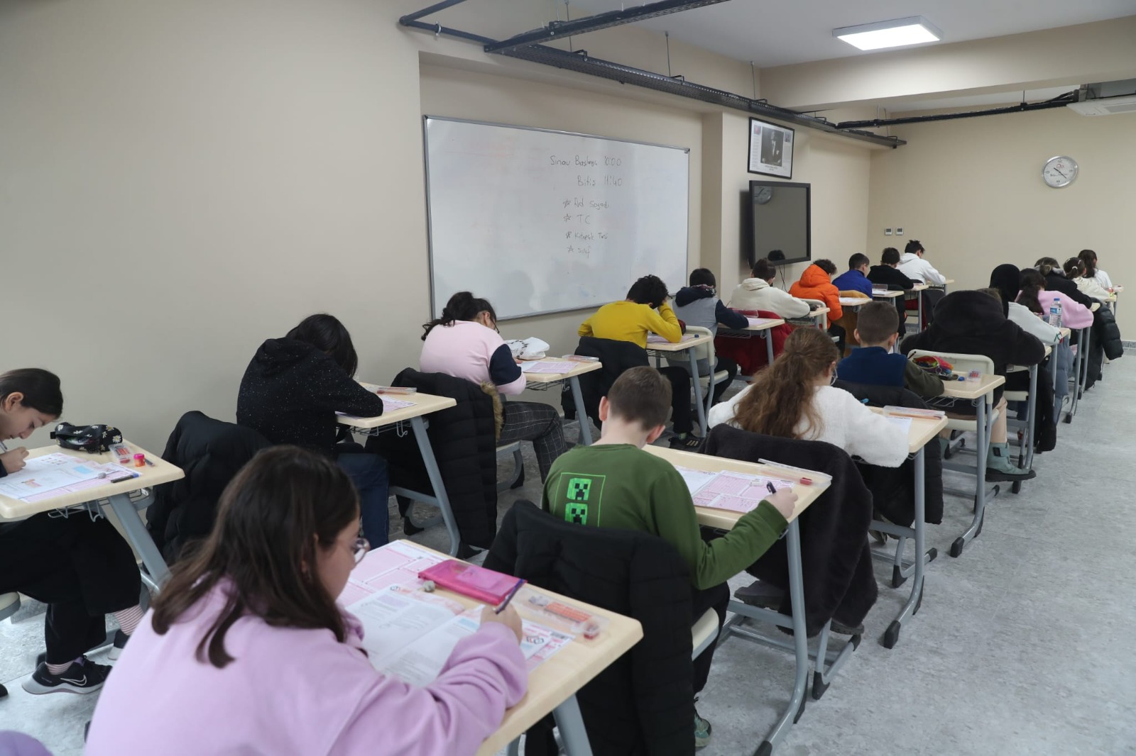 Ali Nazile Yıldız Çınar Akademi’de Kurum Kabul Sınavı yapıldı (4)