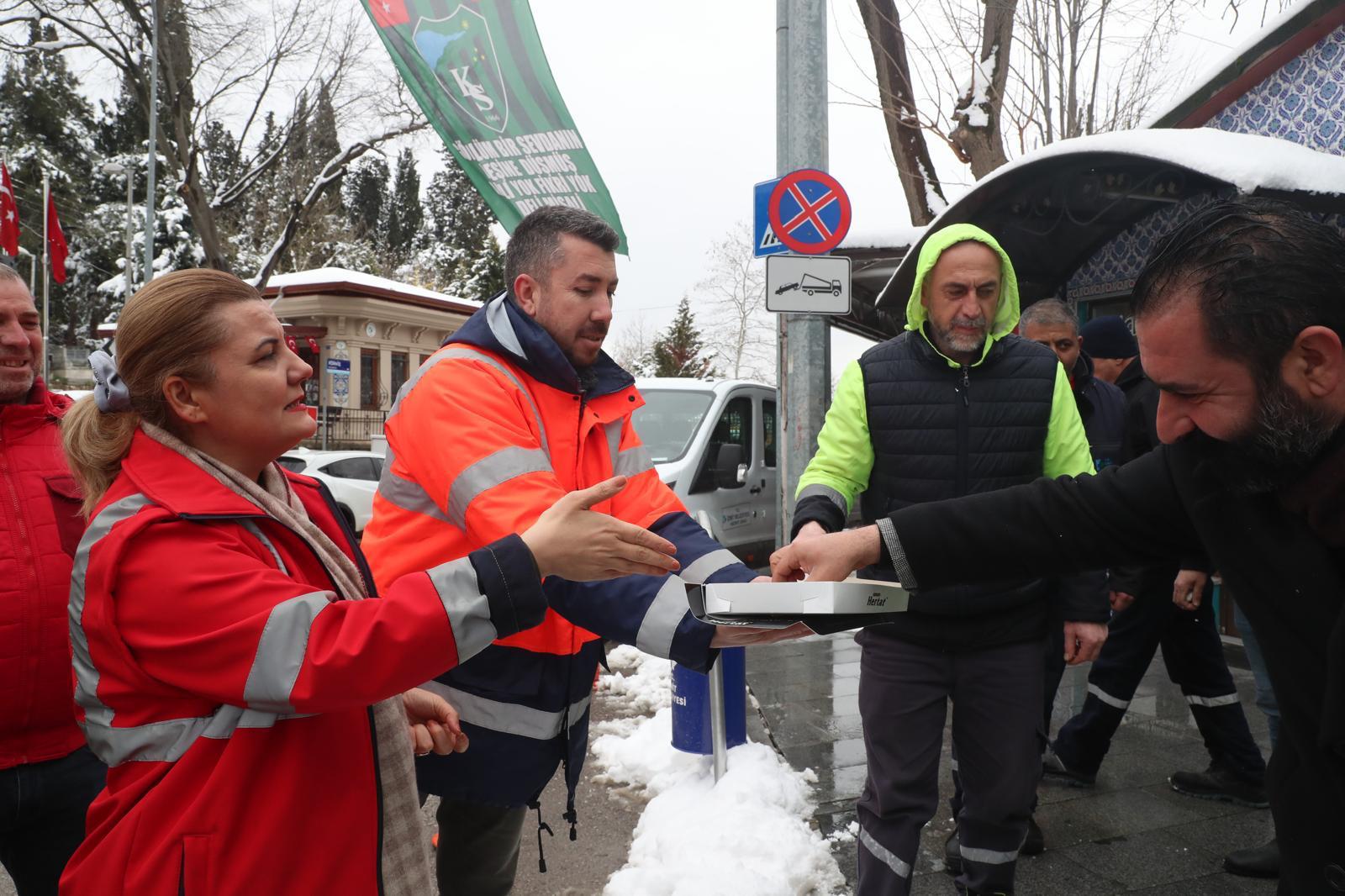 Bas,kan Hu_rriyet, karla mu_cadele inceleme c,alis,malarina Orhan Mahallesi'nde devam etti (3)