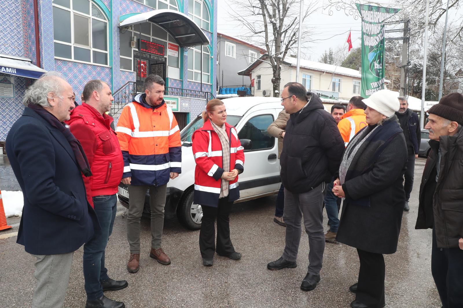 Bas,kan Hu_rriyet, karla mu_cadele inceleme c,alis,malarina Orhan Mahallesi'nde devam etti (6)