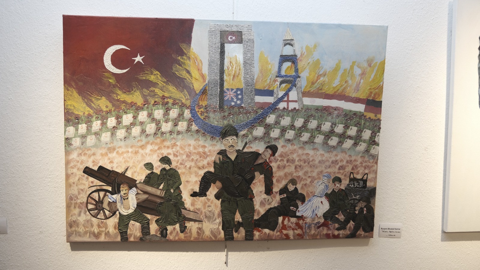 18 Mart Çanakkale Ruhu Karma Sergisi açıldı (2)