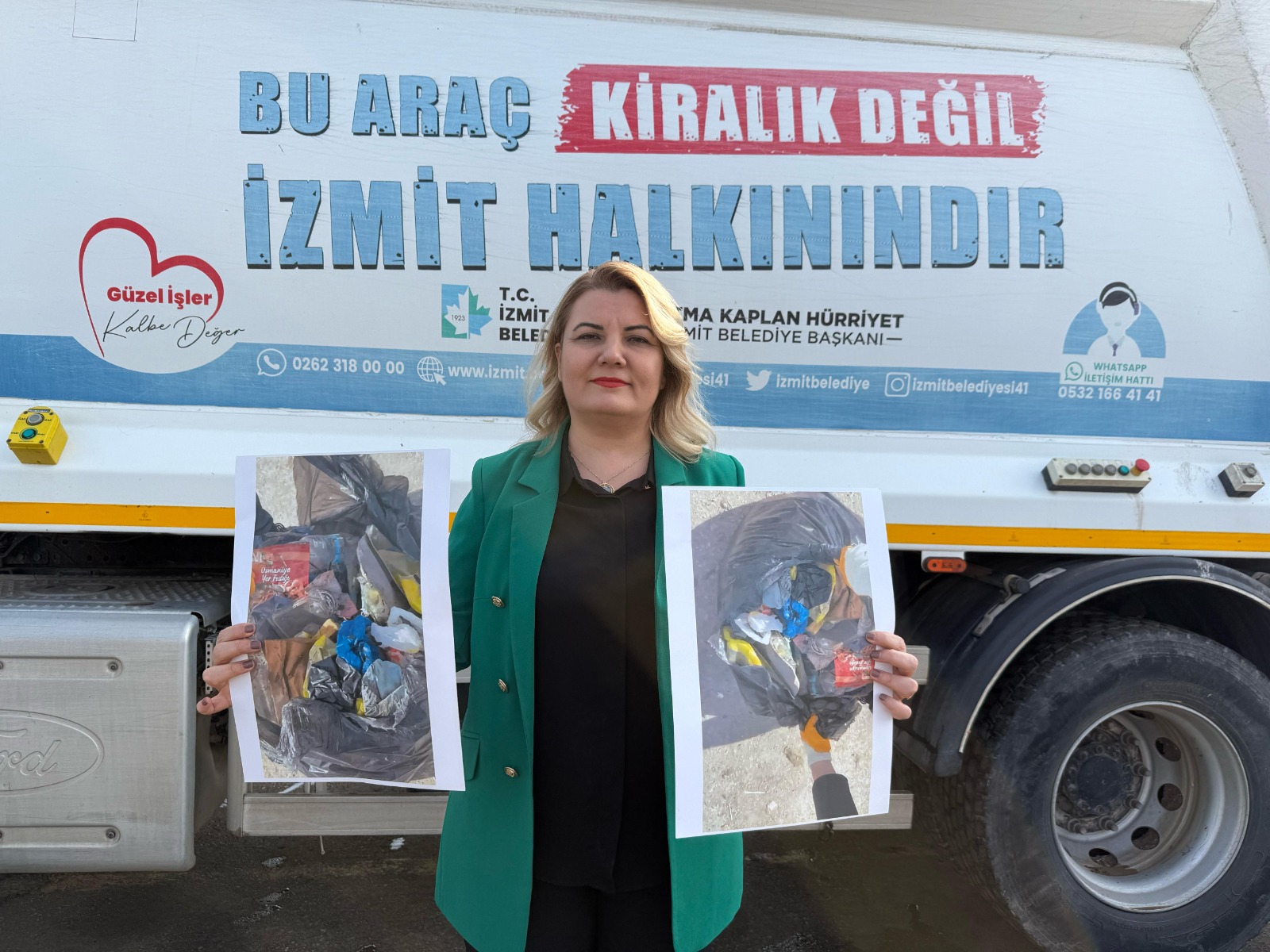 Baskan Hürriyet'ten Kocaeli Büyüksehir Belediyesinin çöp kumpasina _PES DOGRUSU_ (1)