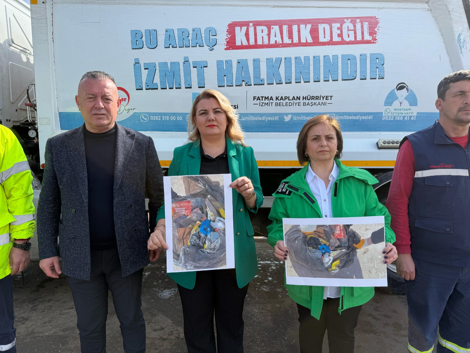 Baskan Hürriyet'ten Kocaeli Büyüksehir Belediyesinin çöp kumpasina _PES DOGRUSU_ (4)