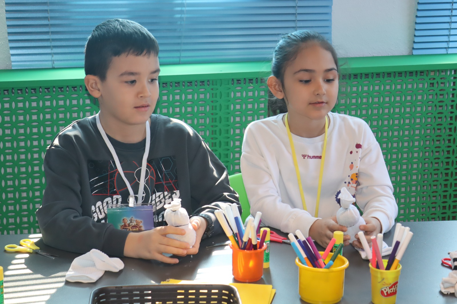 Oyuncak müzesindeki atölyelerde çocuklar hayal güçlerini konusturdu (3)