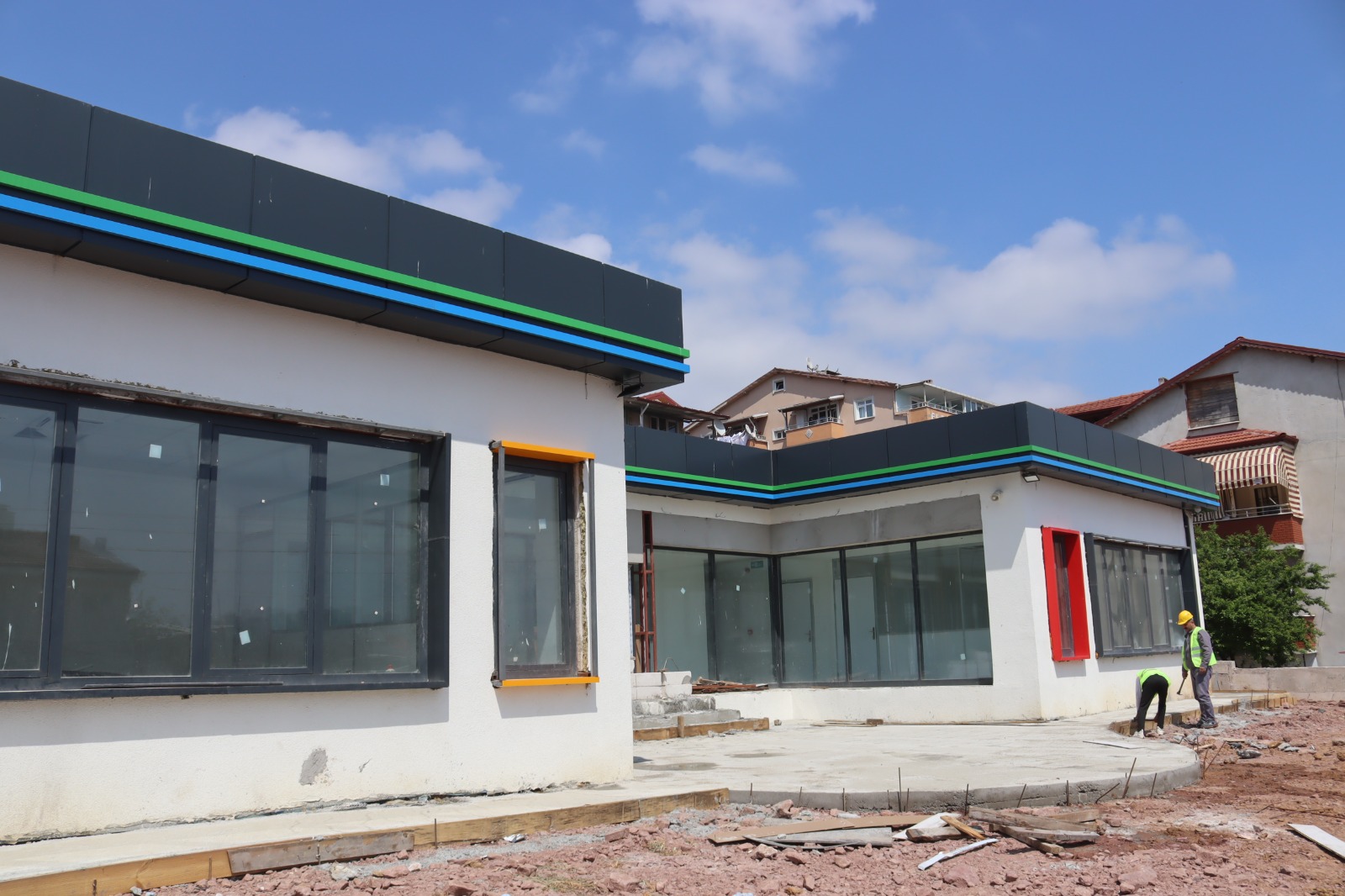 Tepeköy Çinar Çocuk Evi'nde çalismalar tüm hiziyla devam ediyor (4)