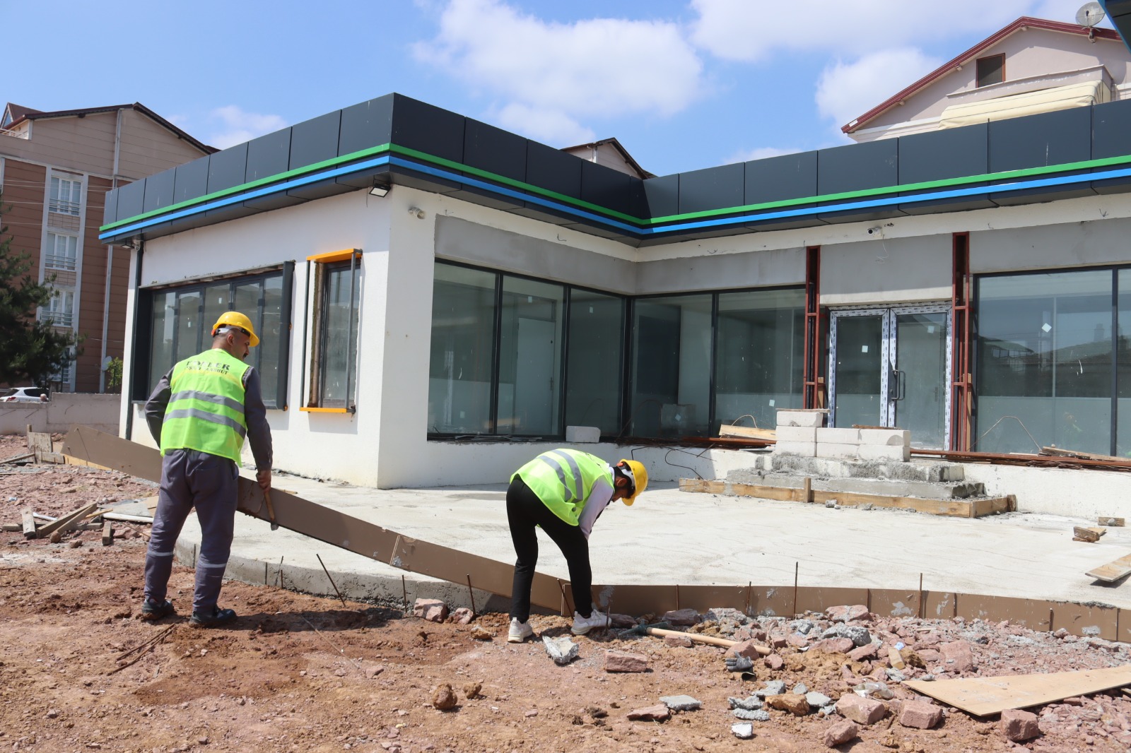 Tepeköy Çinar Çocuk Evi'nde çalismalar tüm hiziyla devam ediyor (5)
