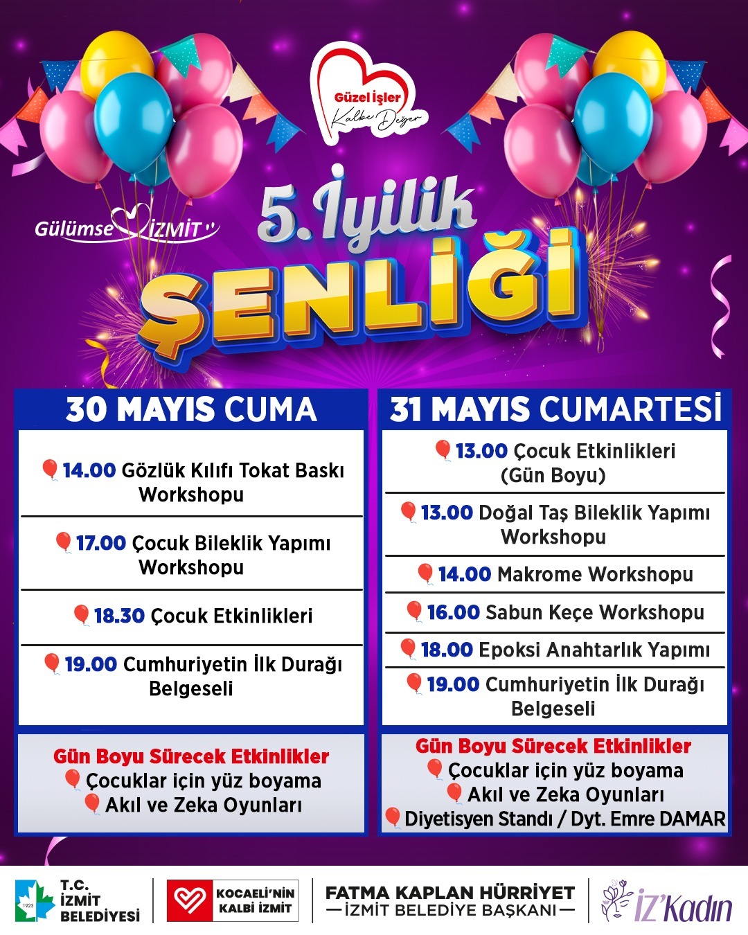 5. İyilik Şenliği yarın başlıyor! (2)