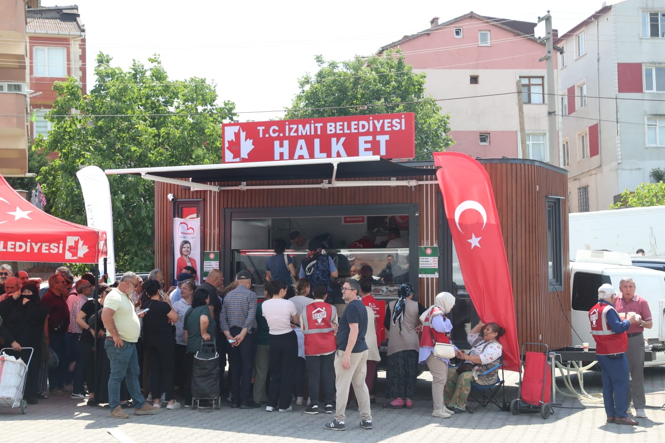 Halk Et Mobil bu kez Çayırova'da (7)