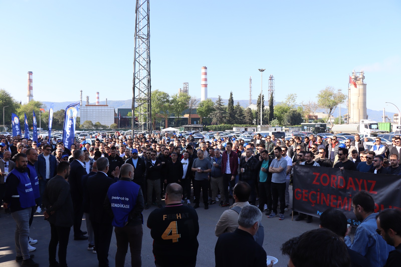 İzmit Belediyesinden TÜPRAŞ işçilerine sıcak destek (7)
