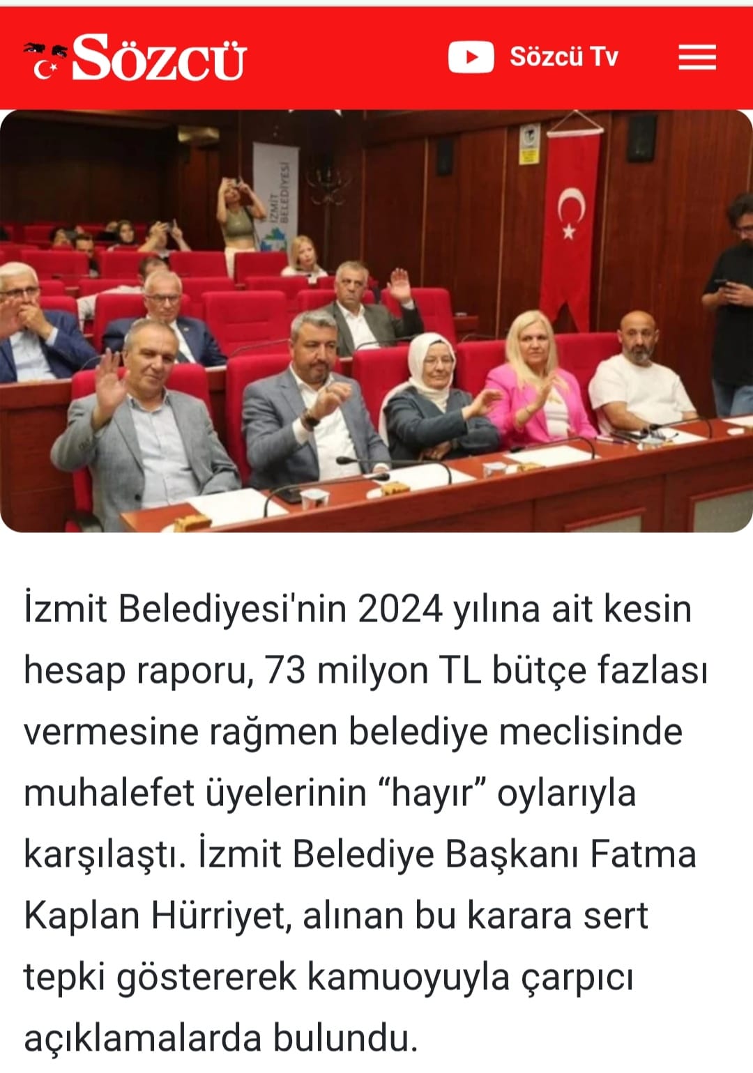Sözcü; “AKP’liler 73 milyonluk gerçeğe sırt döndüler!” (2)