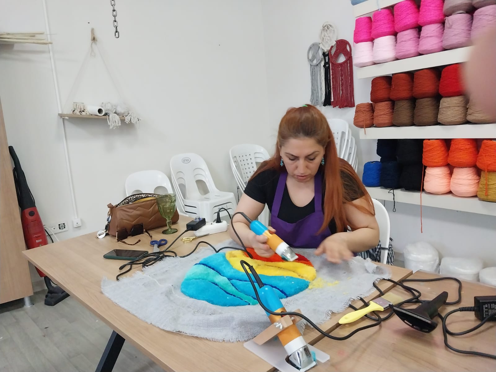 İZGİM Tufting Atölyesi ile kadın girişimcilere yeni fırsatlar (6)