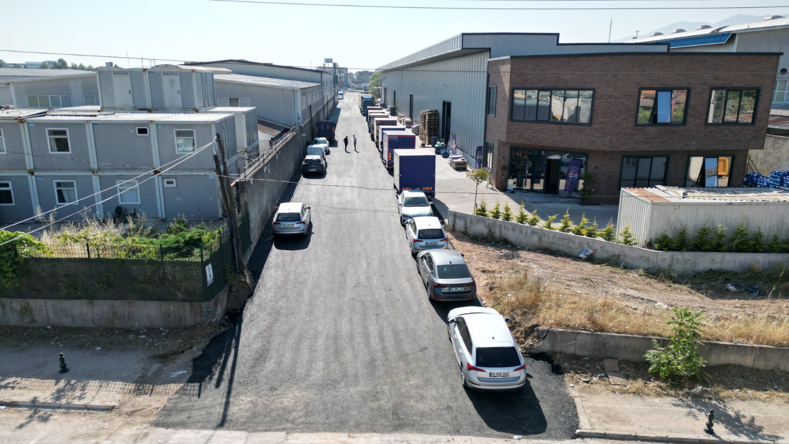 Izmit Belediyesi'nden Sanayi Mahallesi'ne modern yol (2)