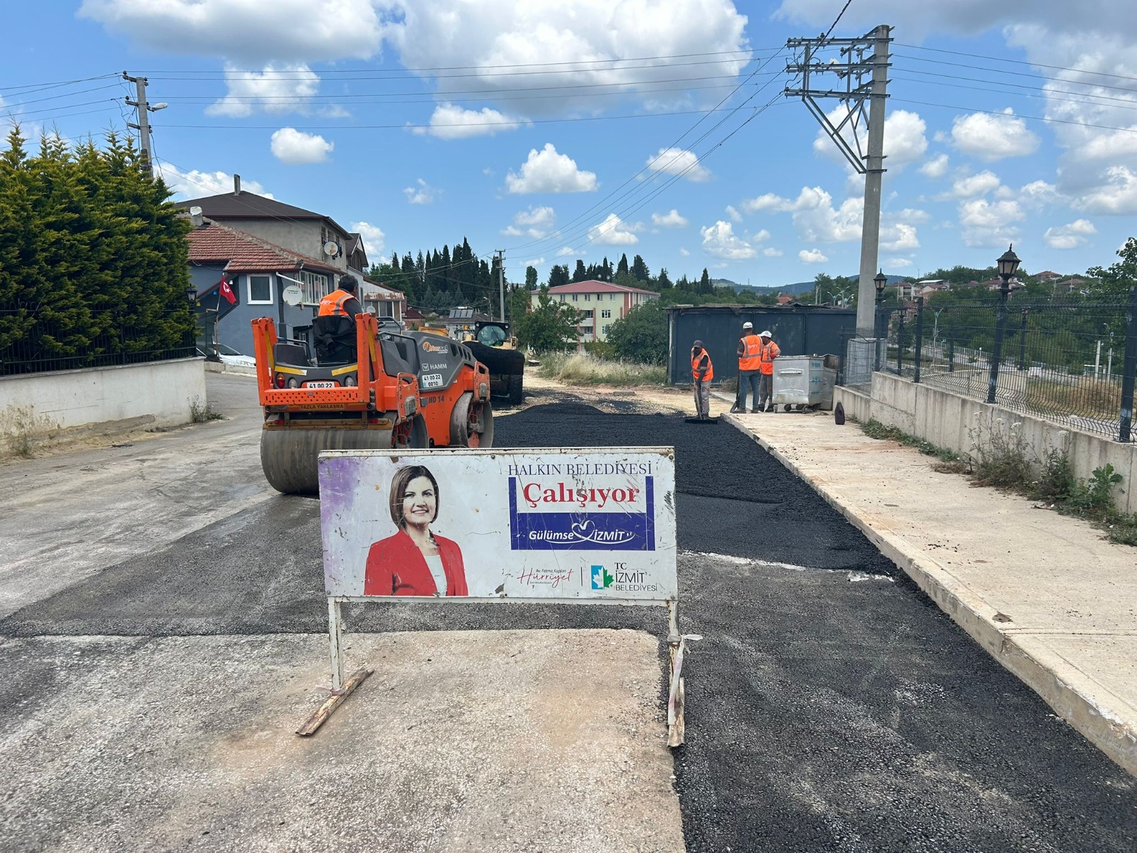 İzmit Belediyesi'nden asfalt atağı (5)