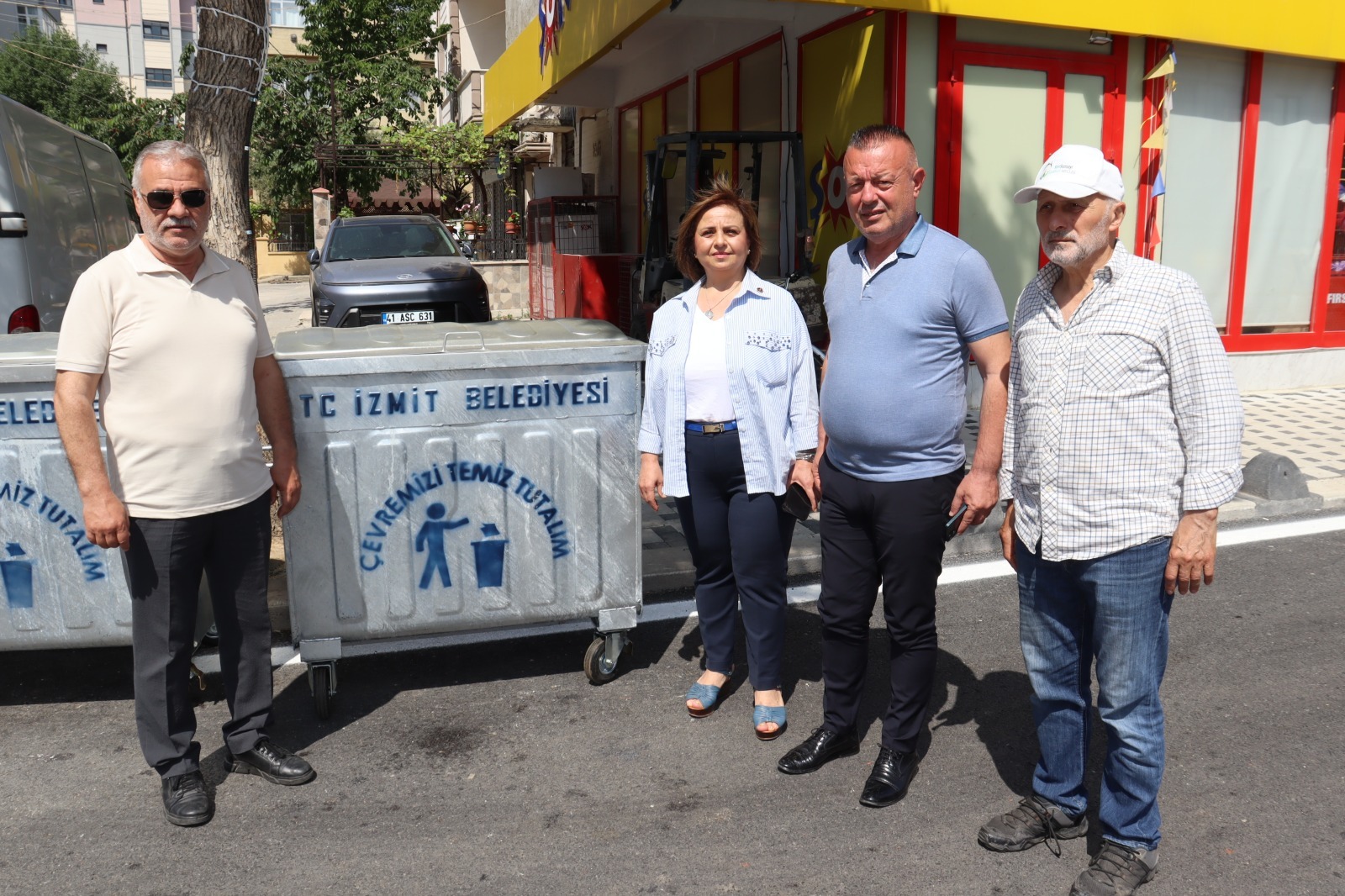 Yenişehir’de daha temiz bir İzmit için konteyner değişimi (2)