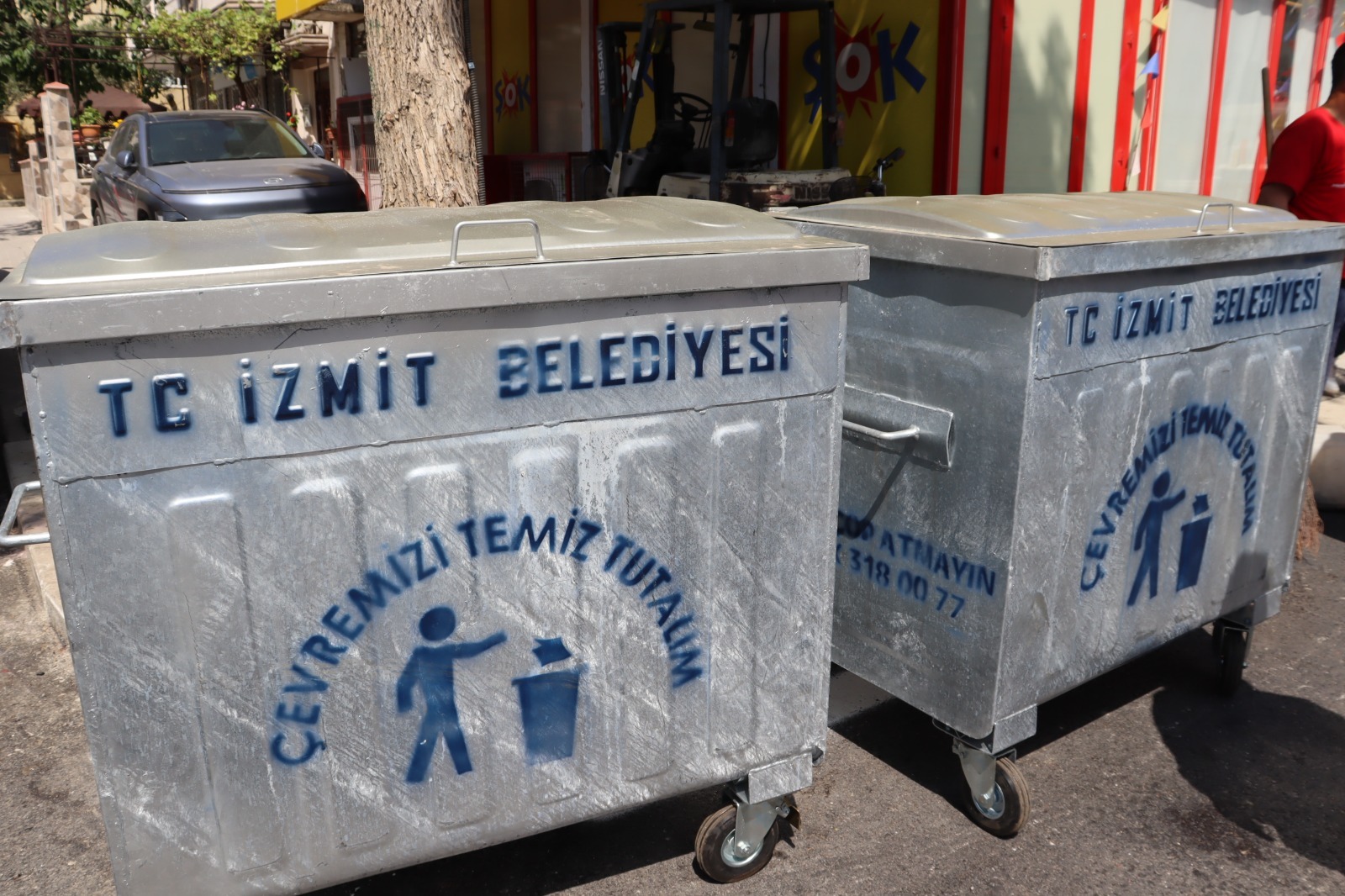 Yenişehir’de daha temiz bir İzmit için konteyner değişimi (3)