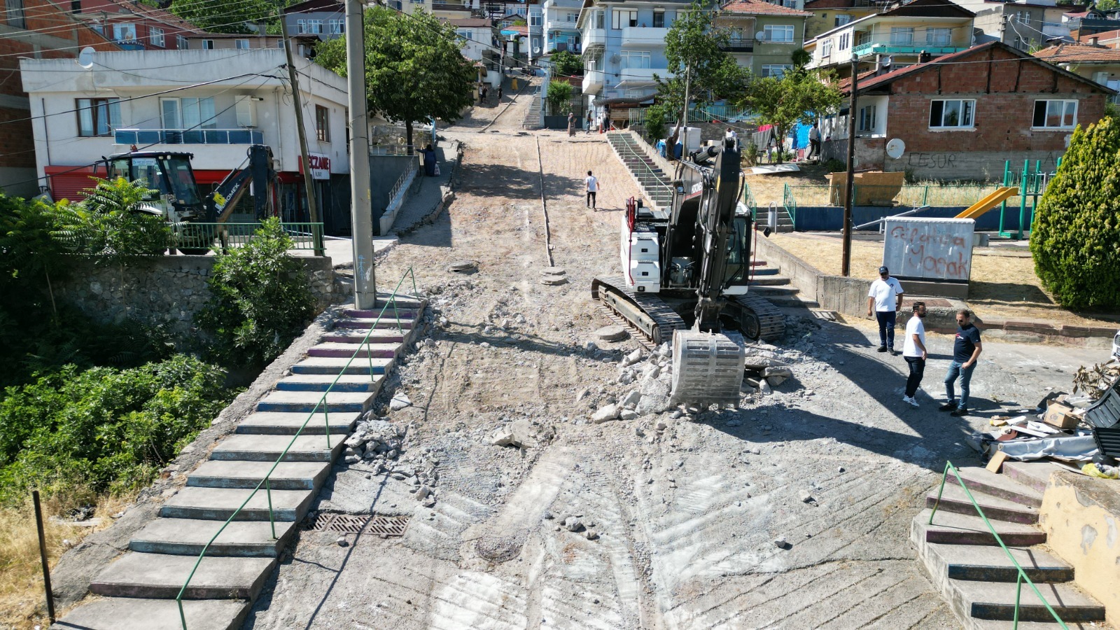 Neşe Sokak Beton Yol Yenileme (4)
