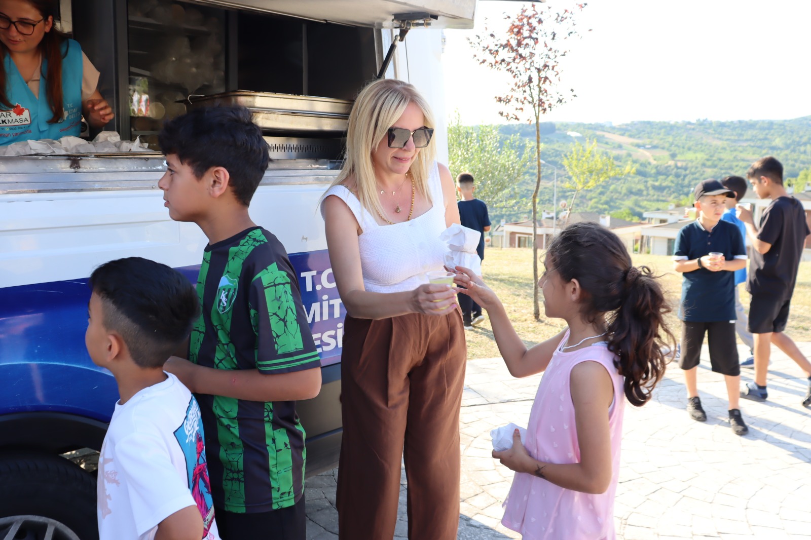 Tüysüzler'de çocuklar eglenceye doydu (2)