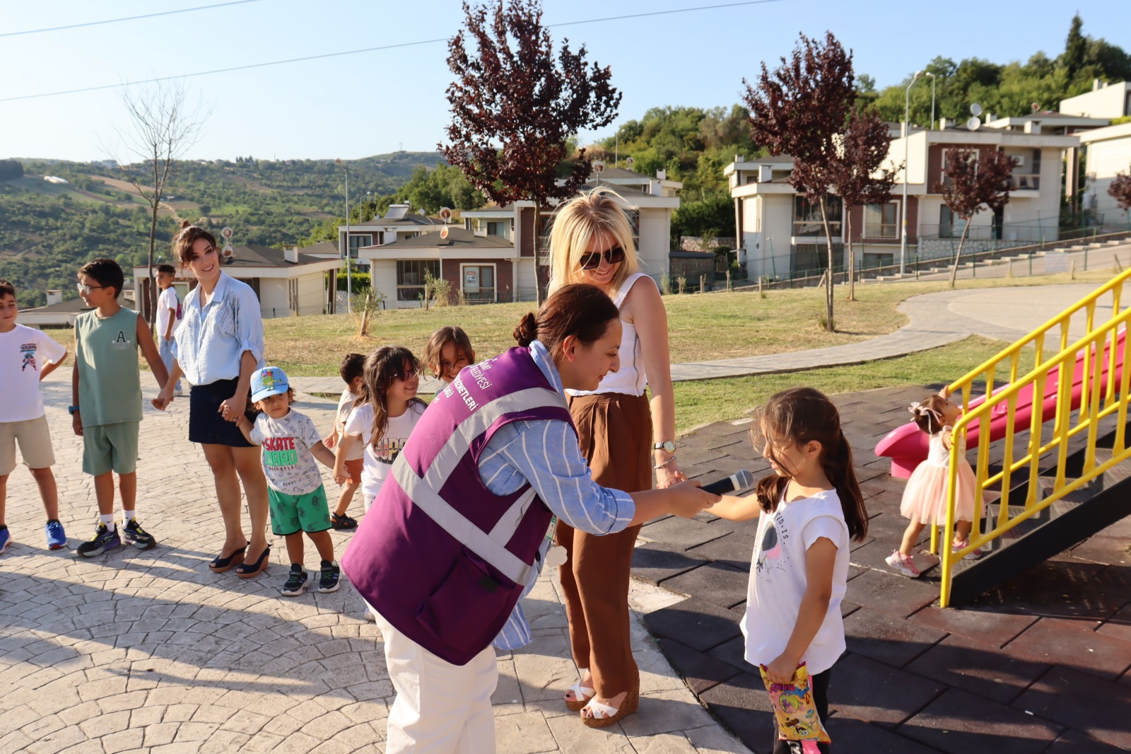 Tüysüzler'de çocuklar eglenceye doydu (5)