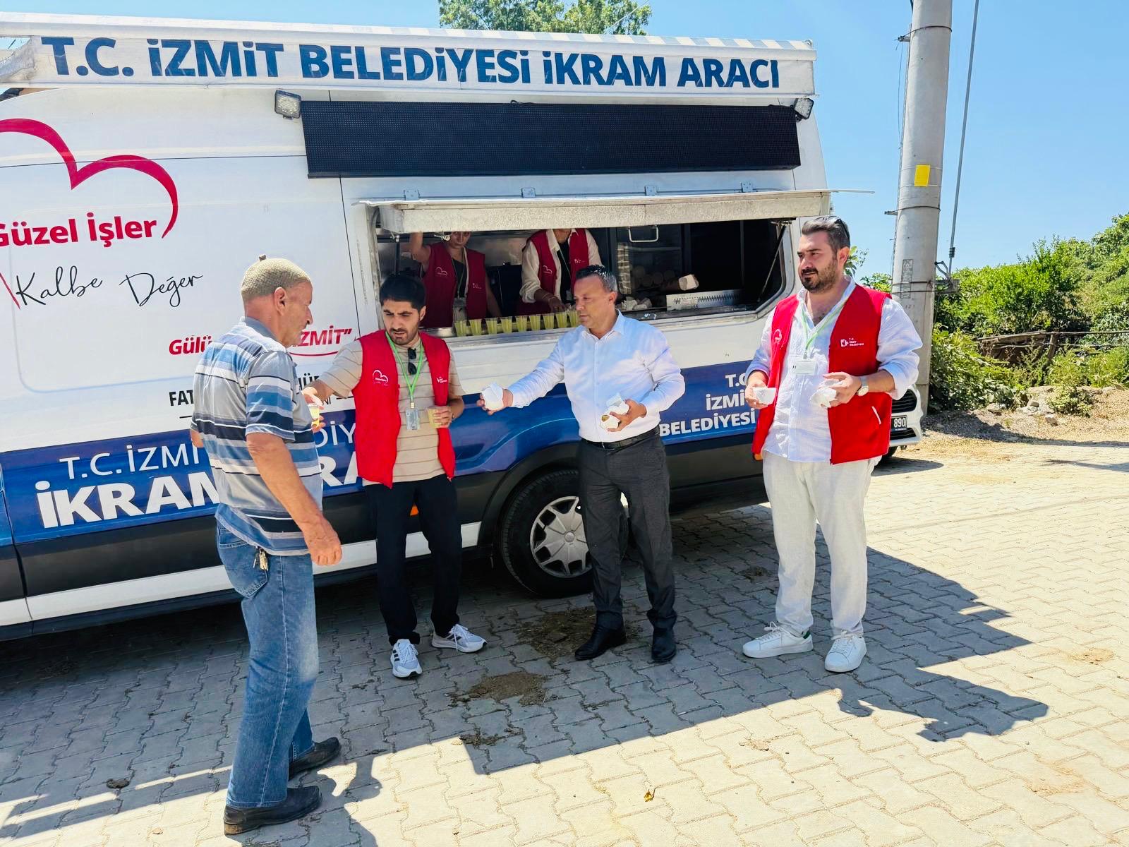 İzmit Belediyesi Cuma buluşmalarında Gökçeören'deydi (2)