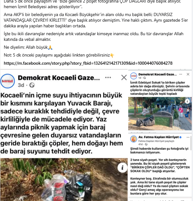 BAŞKAN HÜRRİYET’TEN ÇİFTE STANDART TEPKİSİ: “YİNE HAKLI ÇIKTIM”