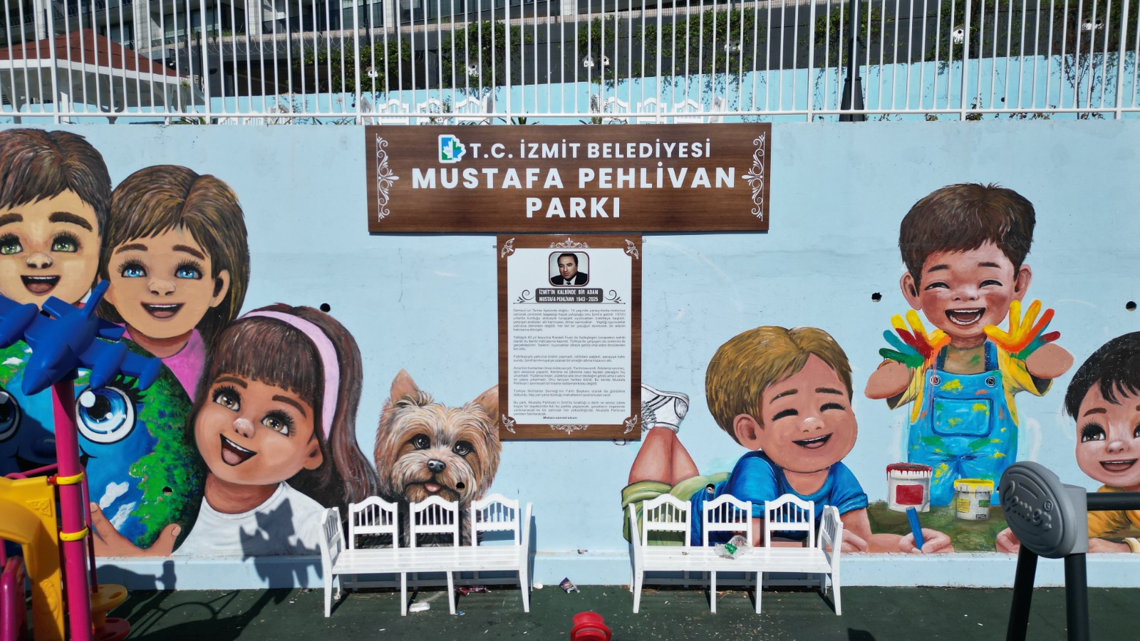 İzmit Belediyesi Mustafa Pehlivan’ın adını yaşatacağı parkı açıyor (3) İzmit Belediyesi Mustafa Pehlivan’ın adını yaşatacağı parkı açıyor (3)