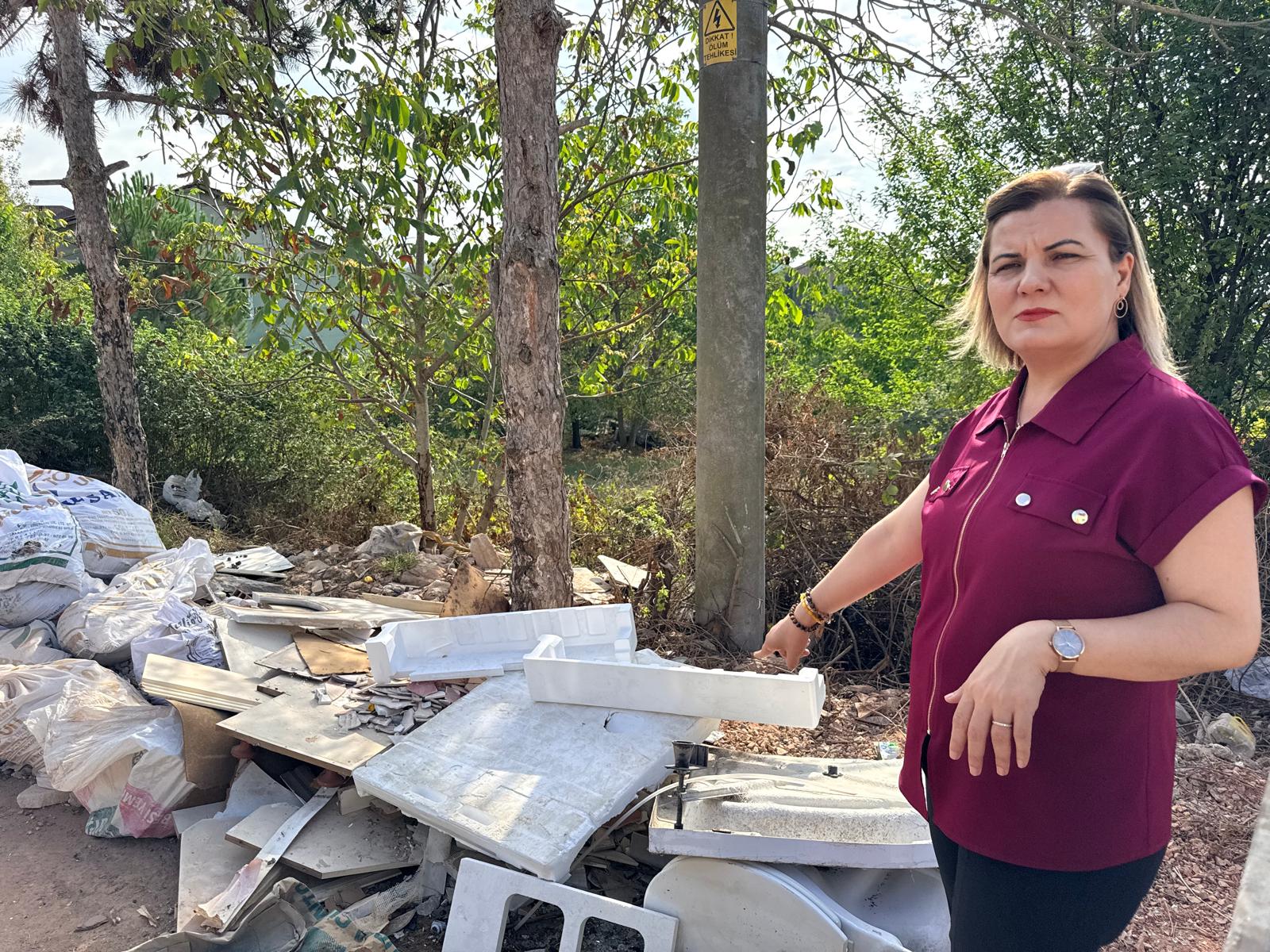İzmit Belediye Başkanı Fatma Kaplan Hürriyet düzensiz katı atık denetiminde (2)