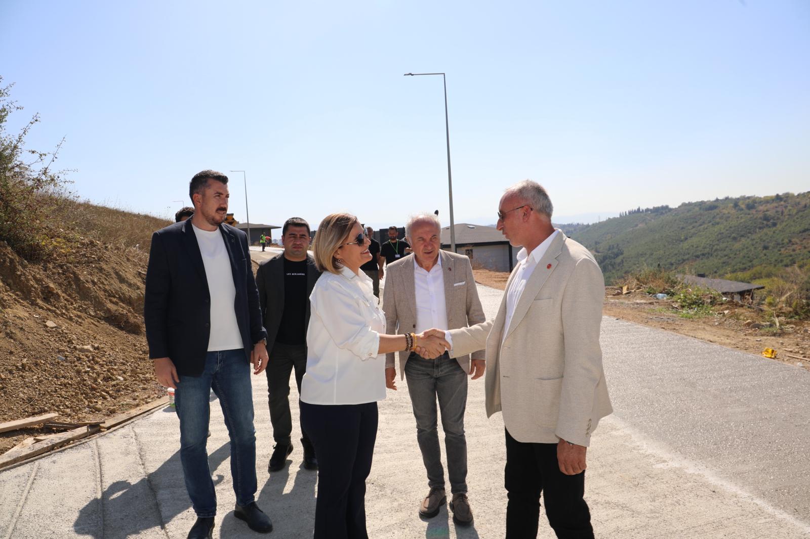 Izmit Belediyesinden Kabaoglu'na konforlu ve güvenli yollar (3) Izmit Belediyesinden Kabaoglu'na konforlu ve güvenli yollar (3)