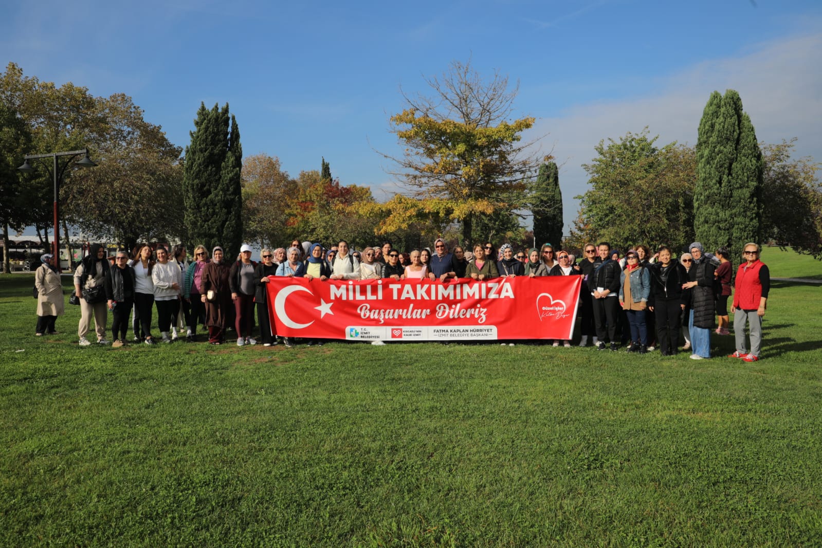 İzmitli kadınlardan Milli Takıma destek mesajı (2)