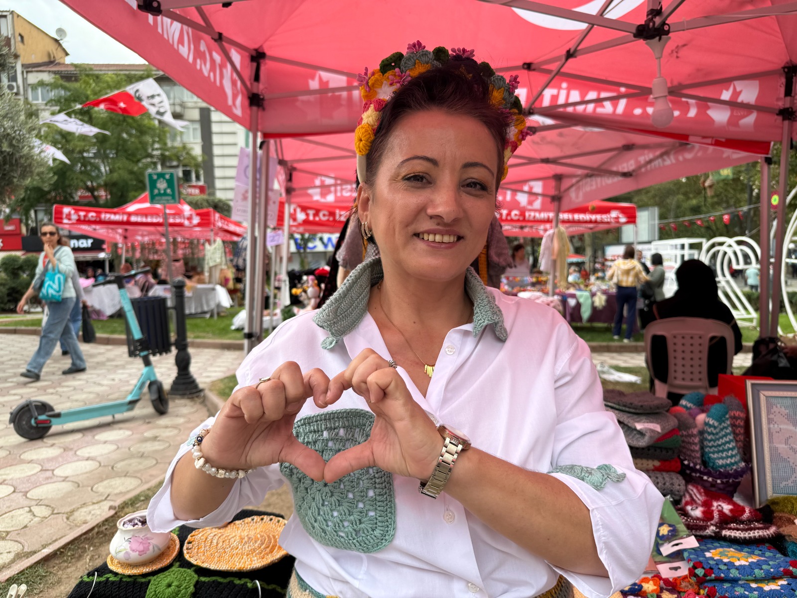 Izmit'te Örgü Festivali basladi (15) Izmit'te Örgü Festivali basladi (15)