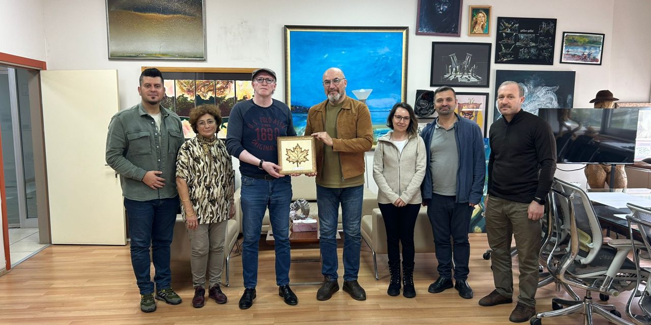 İZMİT BELEDİYESİNDEN SANAT VE KÜLTÜRDE ORTAK PROJELER İÇİN KOÜ’YE ZİYARET