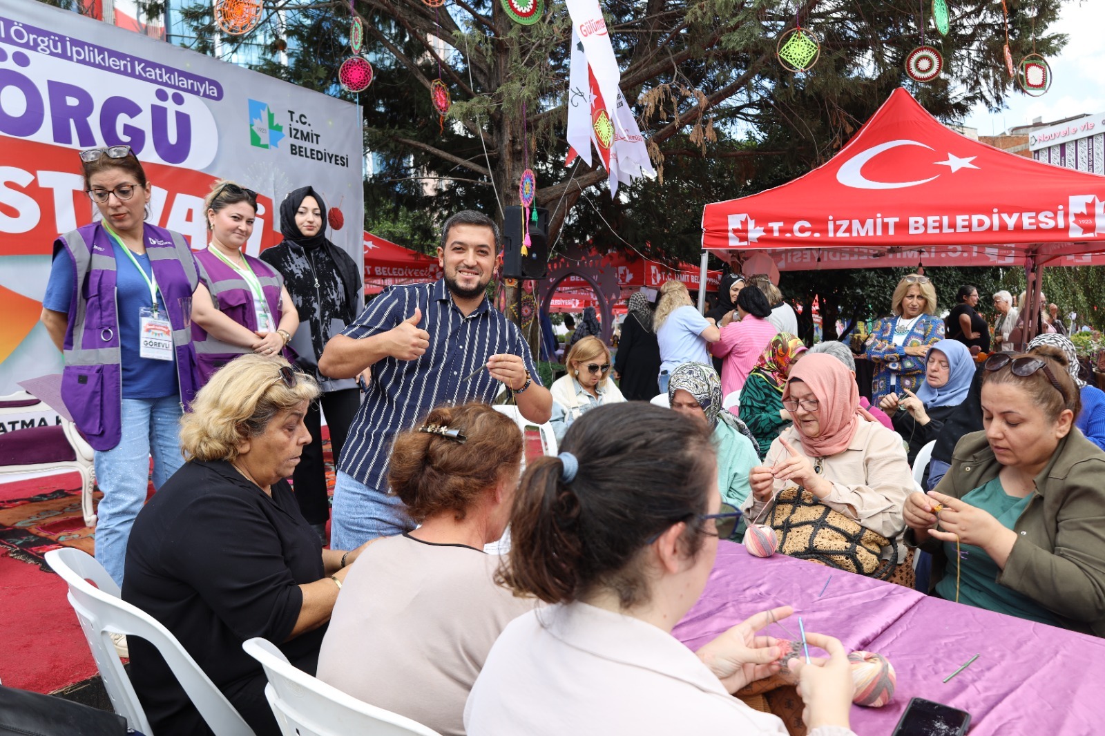 Örgü Festivali renkli görüntülere sahne oldu (5)