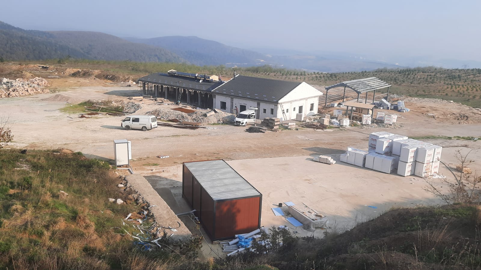 Dost Pati Yasam Alani'nda enerji hatti çalismalari basladi (2) Dost Pati Yasam Alani'nda enerji hatti çalismalari basladi (2)