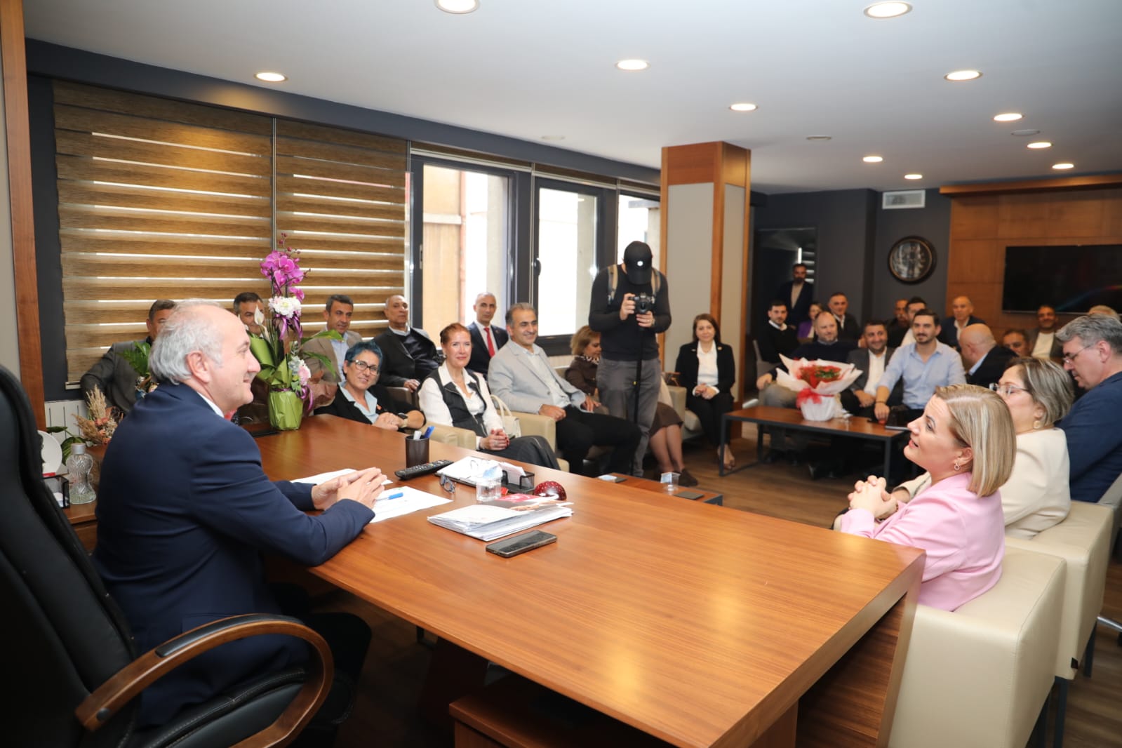 Fatma Baskan'dan CHP Kocaeli Il Baskani Arcan'a hayirli olsun ziyareti (8)