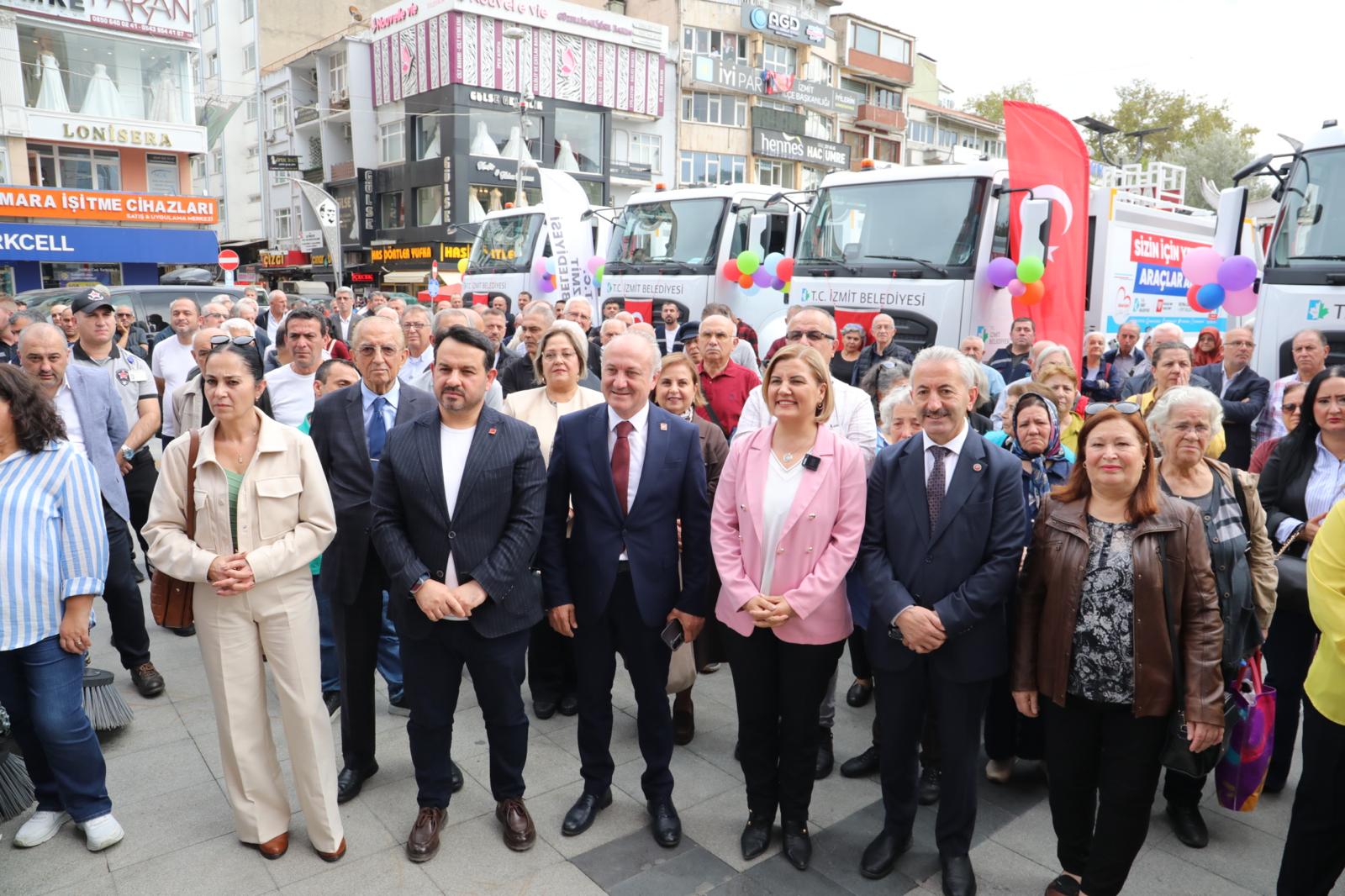 IZMIT IÇIN YEPYENI ARAÇLAR, DAHA GÜÇLÜ HIZMET FILOSU (5)