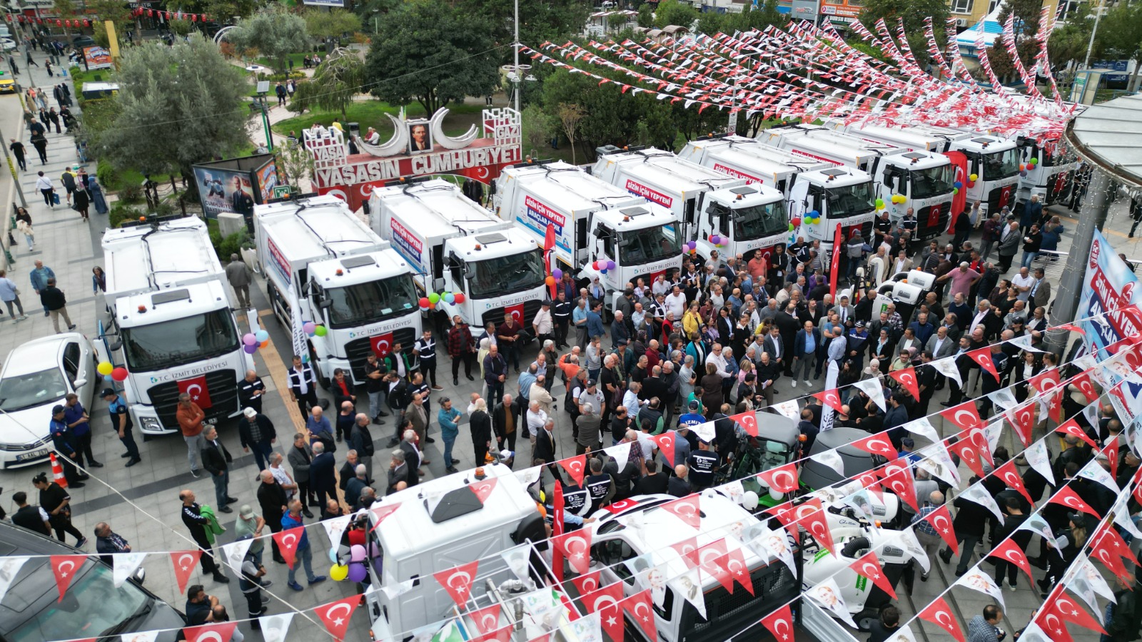 IZMIT IÇIN YEPYENI ARAÇLAR, DAHA GÜÇLÜ HIZMET FILOSU (6)