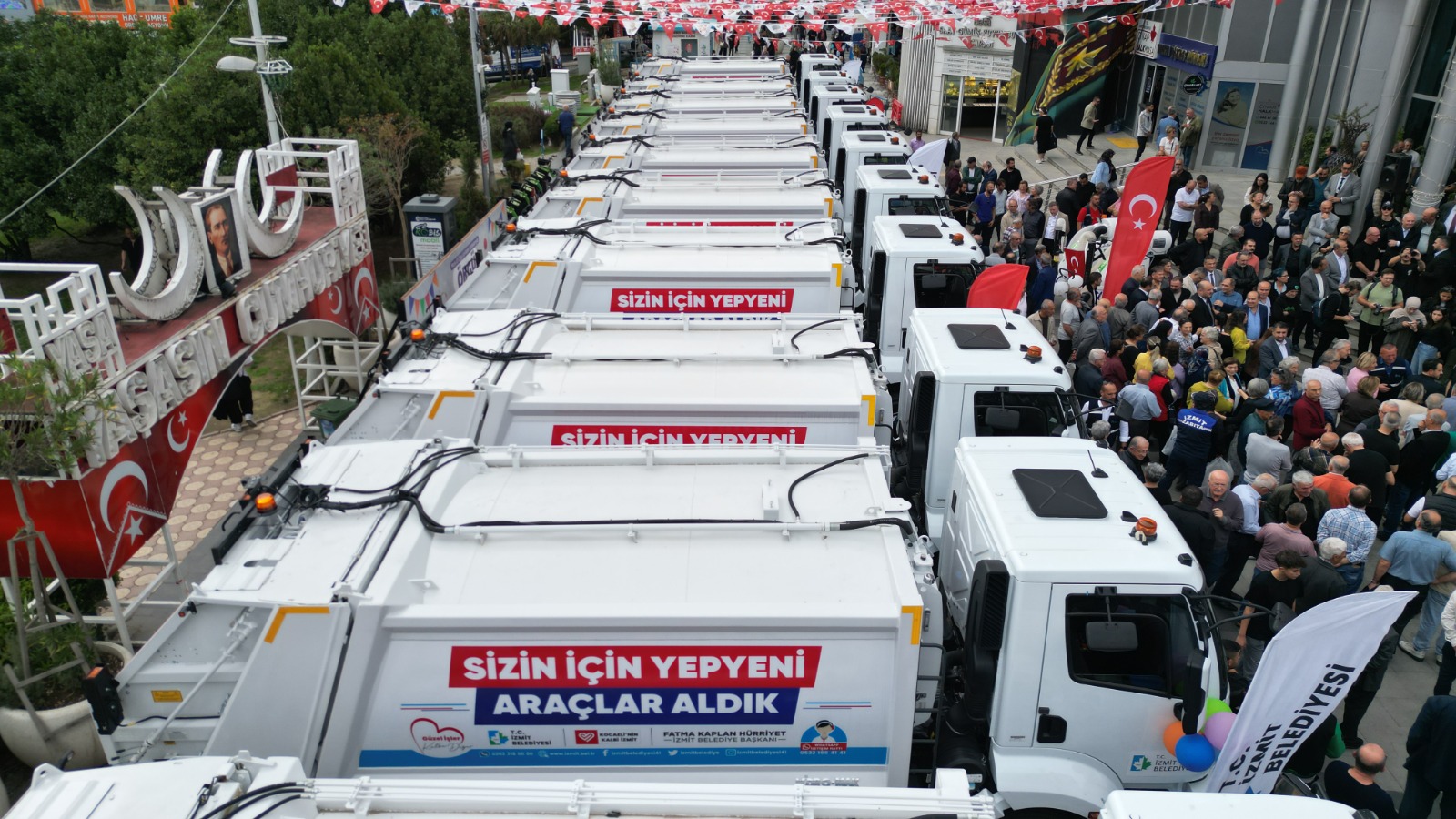 IZMIT IÇIN YEPYENI ARAÇLAR, DAHA GÜÇLÜ HIZMET FILOSU (7)