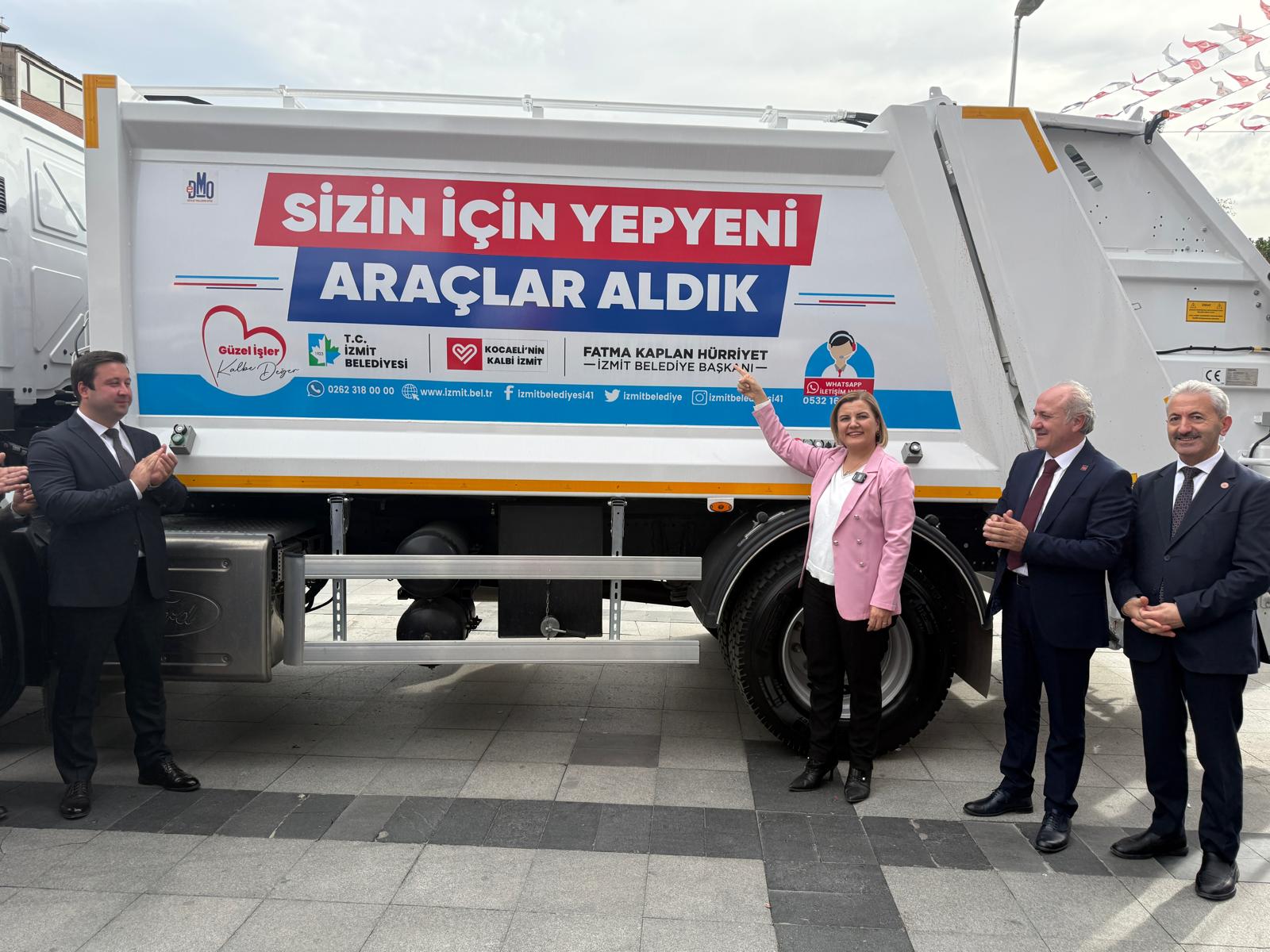 IZMIT IÇIN YEPYENI ARAÇLAR, DAHA GÜÇLÜ HIZMET FILOSU (8)