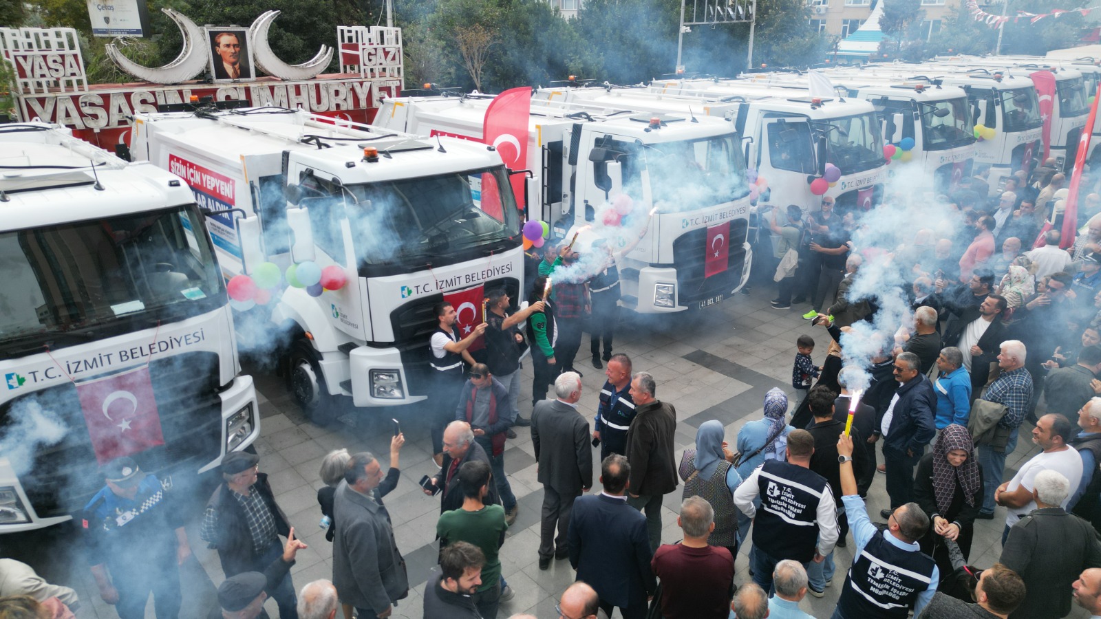 IZMIT IÇIN YEPYENI ARAÇLAR, DAHA GÜÇLÜ HIZMET FILOSU (9)