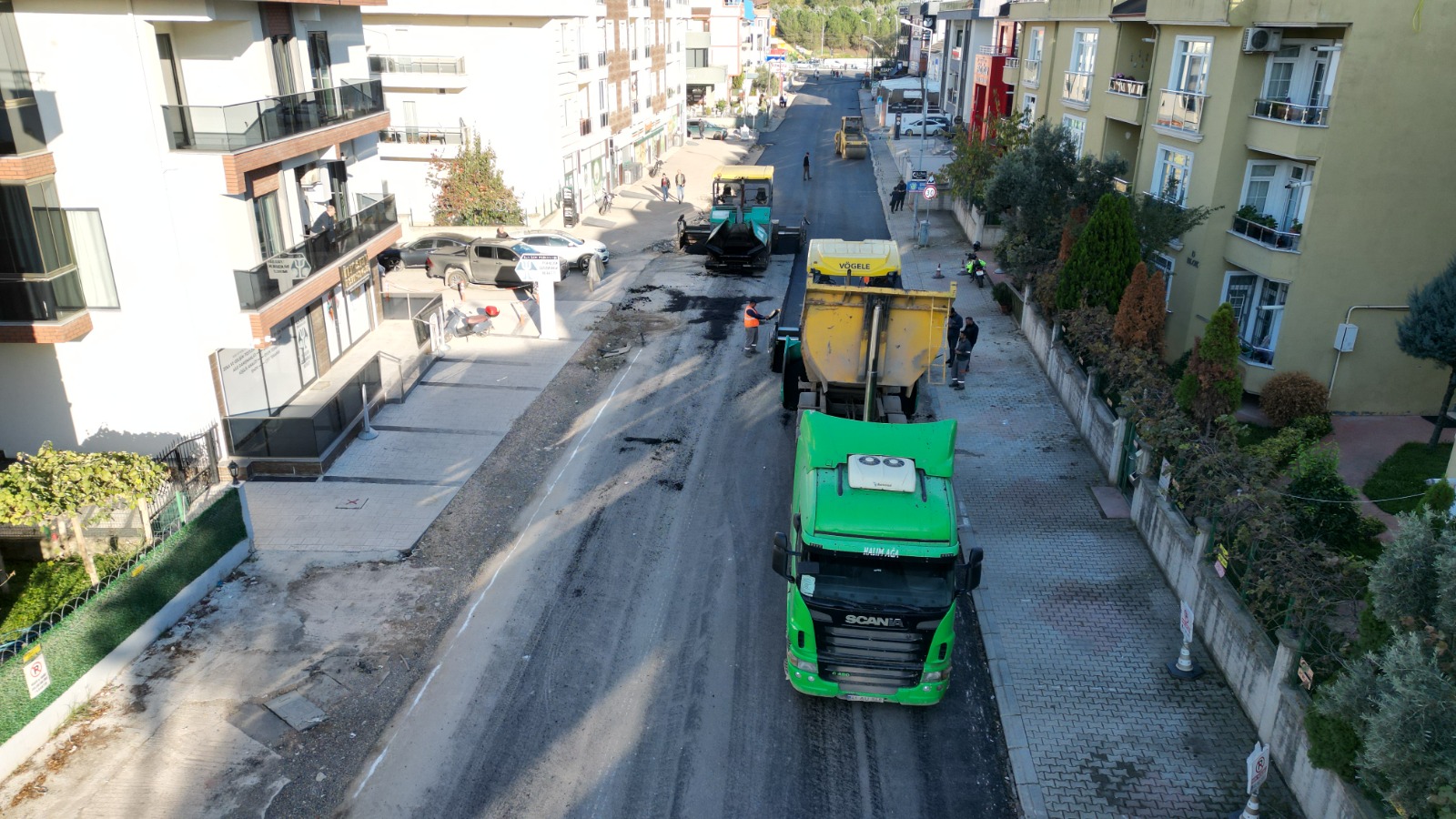 İzmit Belediyesinden Alikahya’ya konforlu ve güvenli yol düzenlemesi (13)